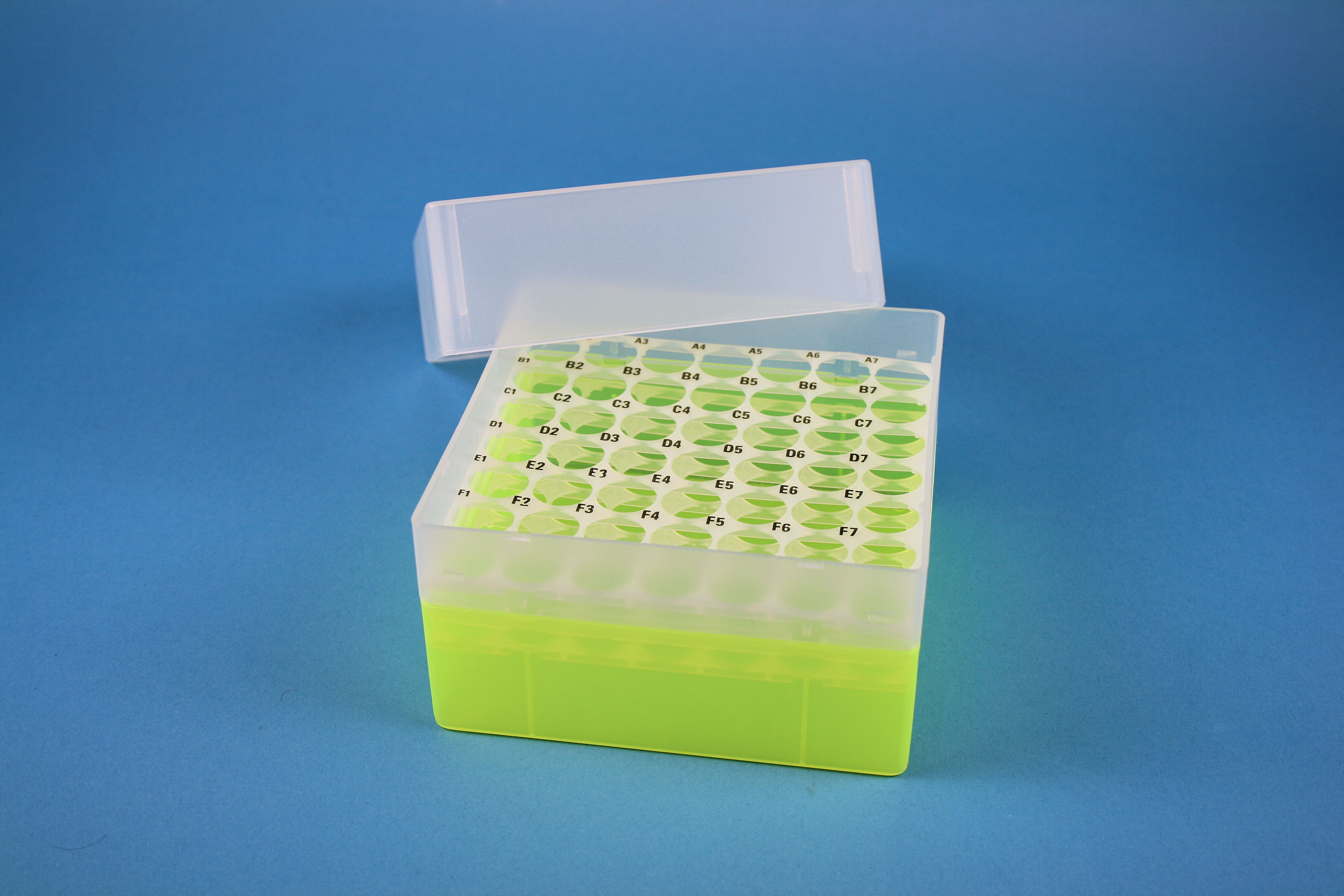 EPPi Box 102, 7x7, n-gul, 102mm, fast, PP, 16,5mm