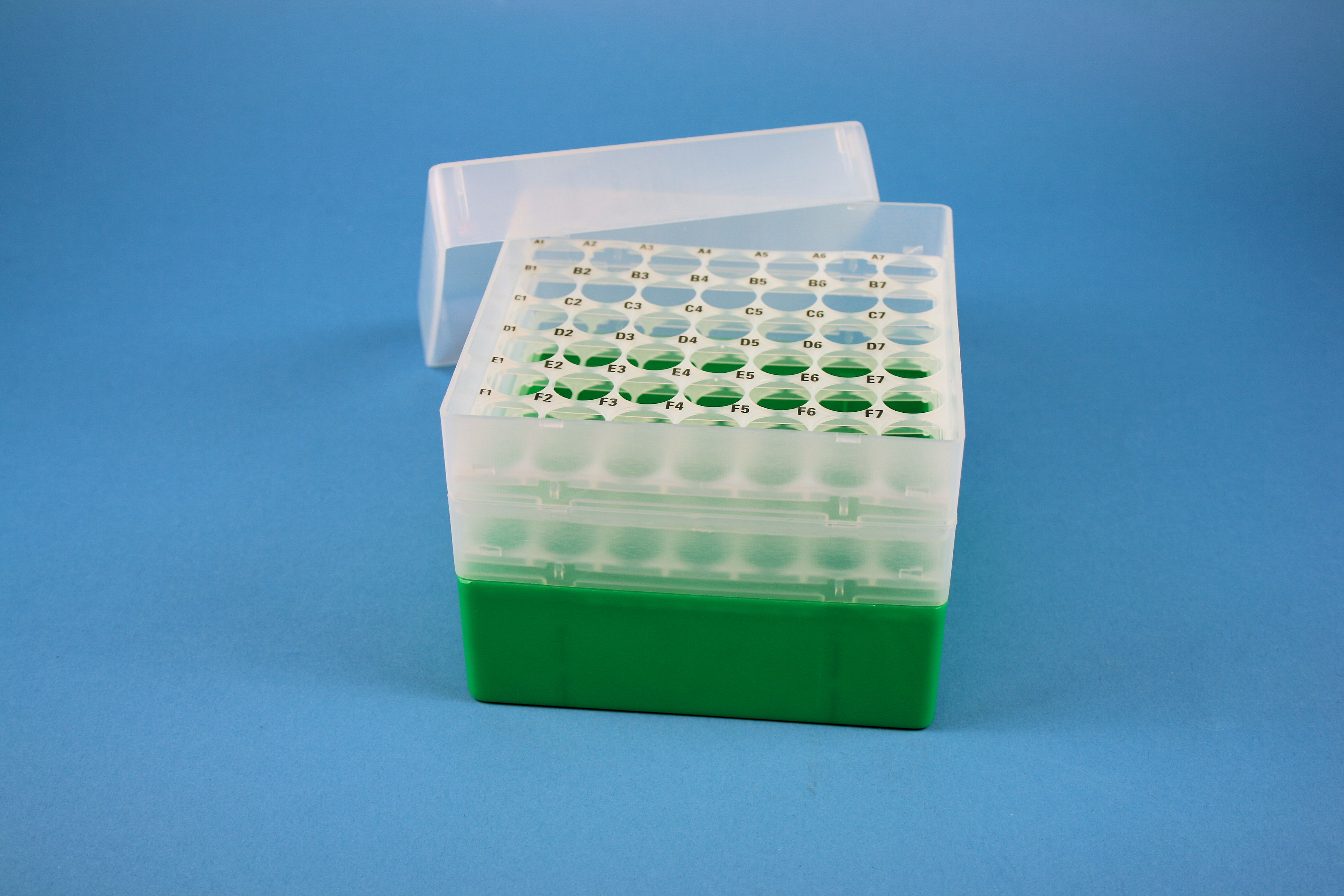 EPPi Box 105, 7x7, grøn, 105mm, fast, PP, 16,5mm