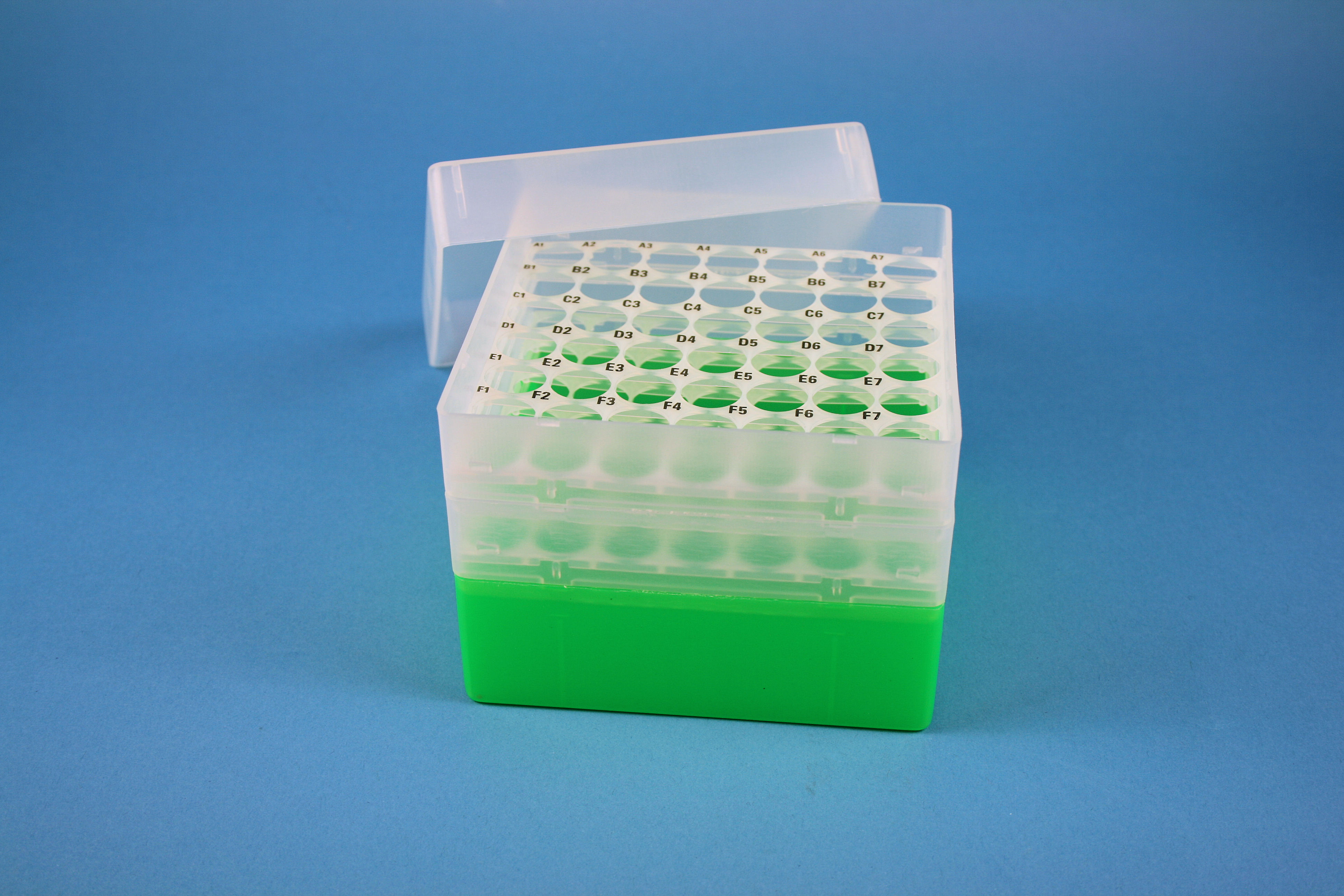 EPPi Box 105, 7x7, n-grøn, 105mm, fast, PP, 16,5mm