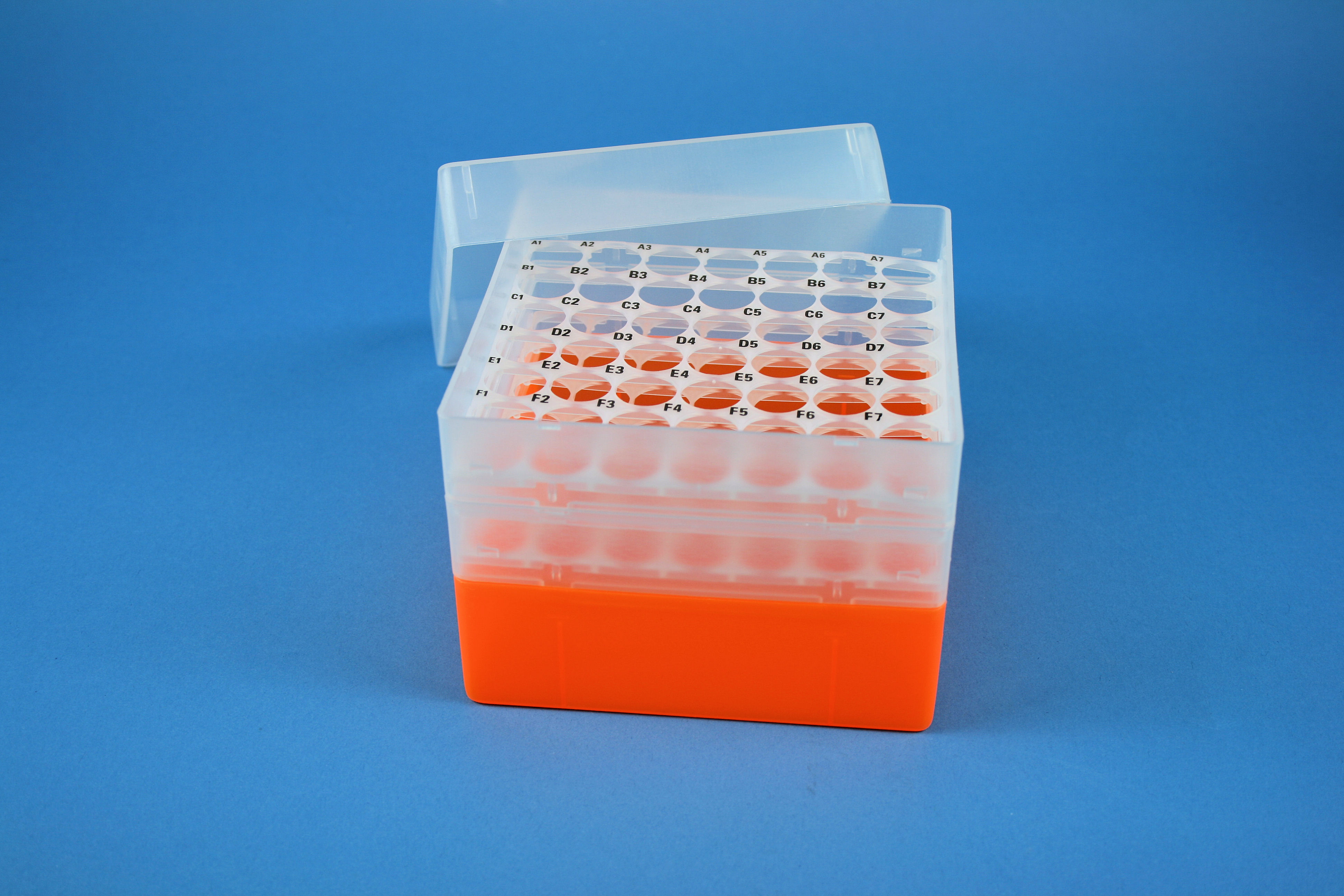 EPPi Box 105, 7x7, n-orange, 105mm, fast, PP, 16,5