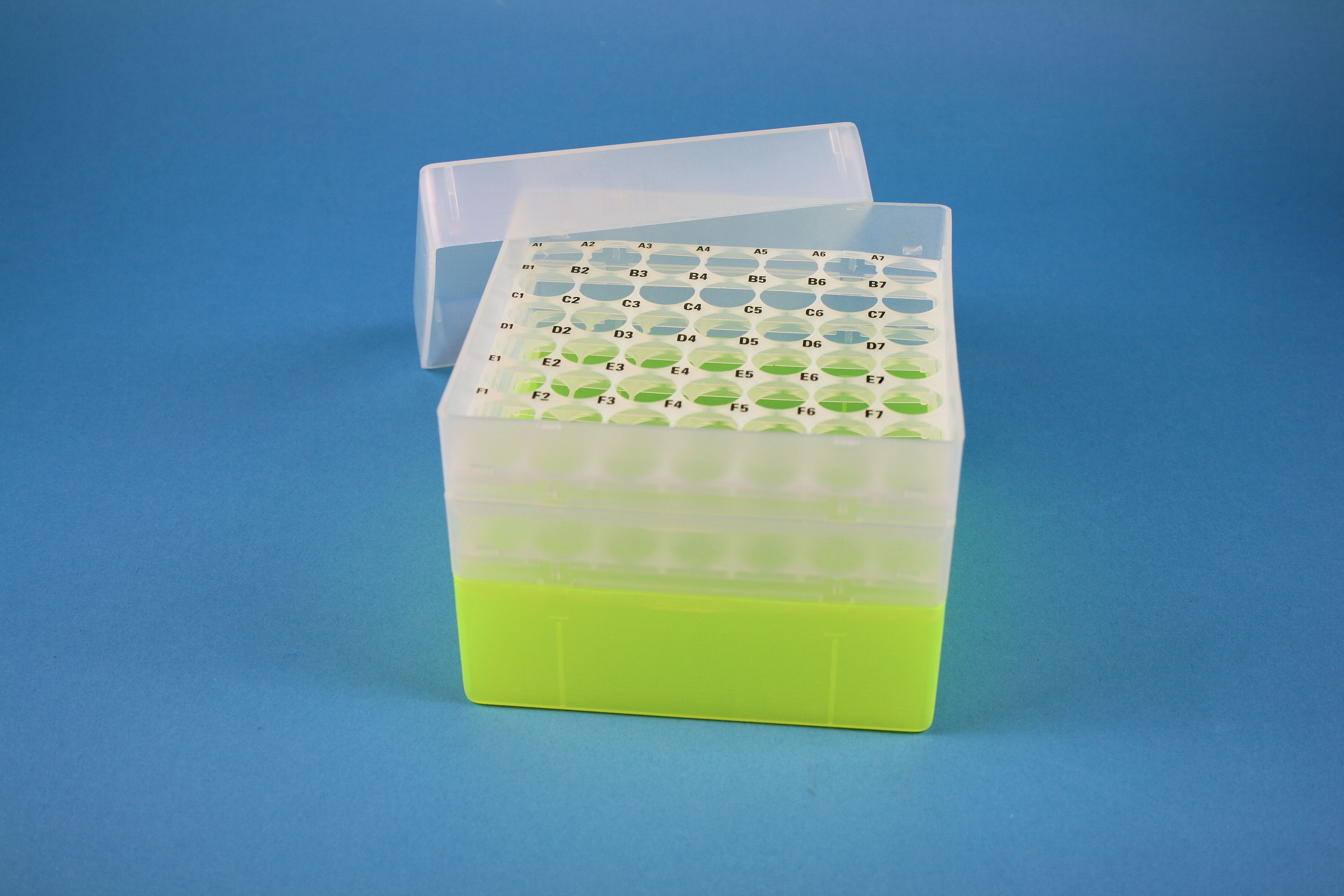 EPPi Box 105, 7x7, n-gul, 105mm, fast, PP, 16,5mm