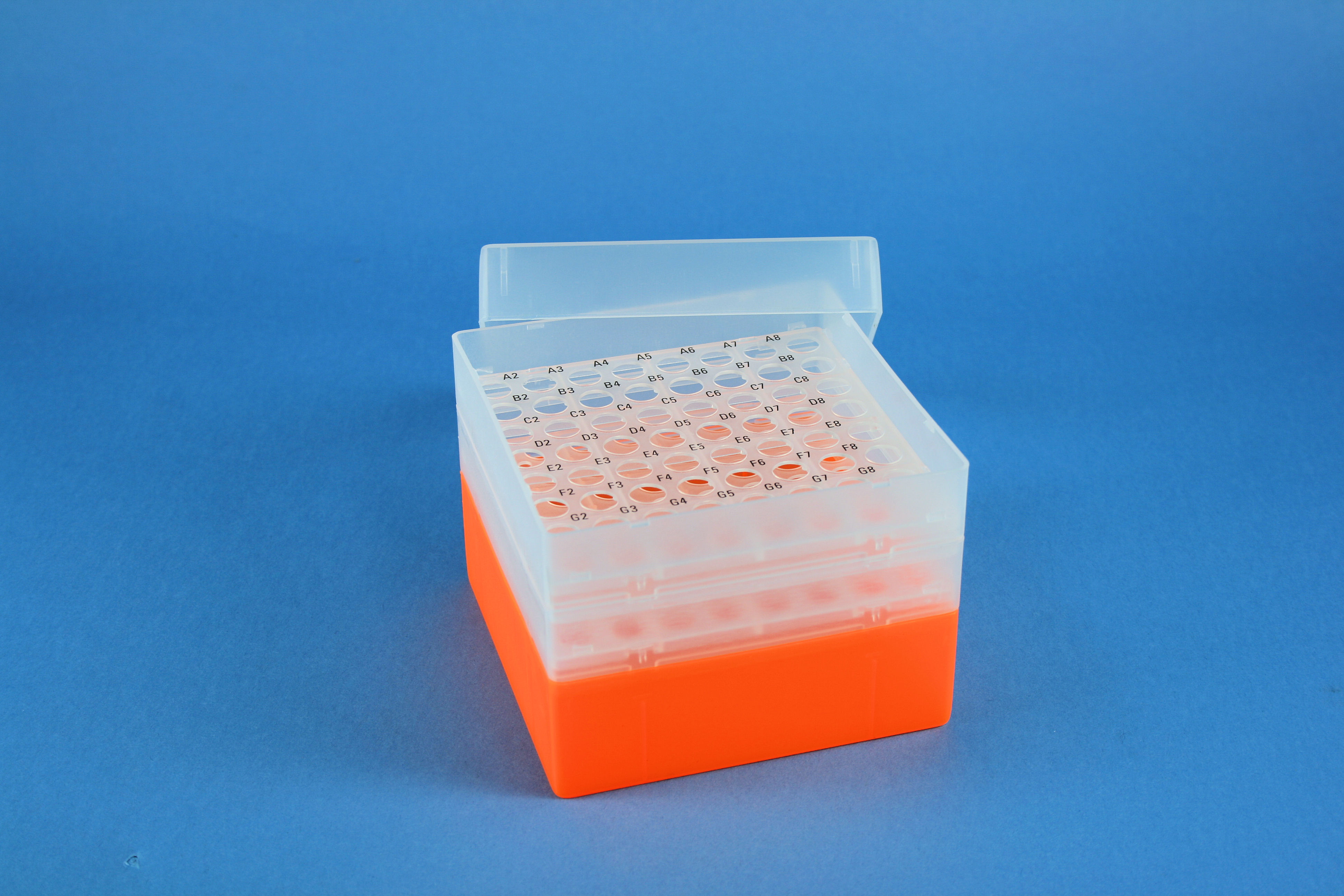 EPPi Box 105, 8x8, n-orange, 105mm, fast, PP, 11mm