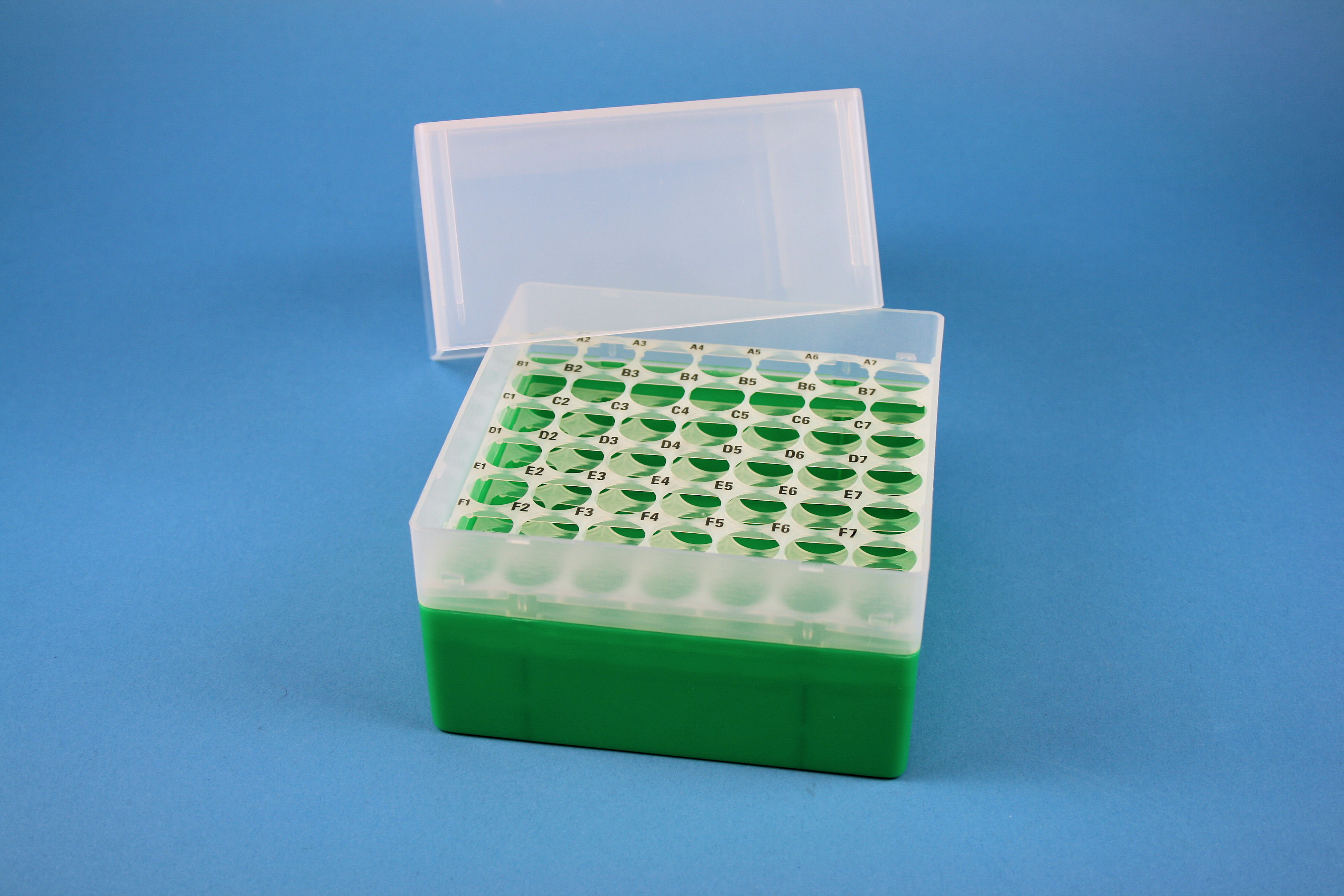 EPPi Box 122, 7x7, grøn, 122mm, fast, PP, 16,5mm