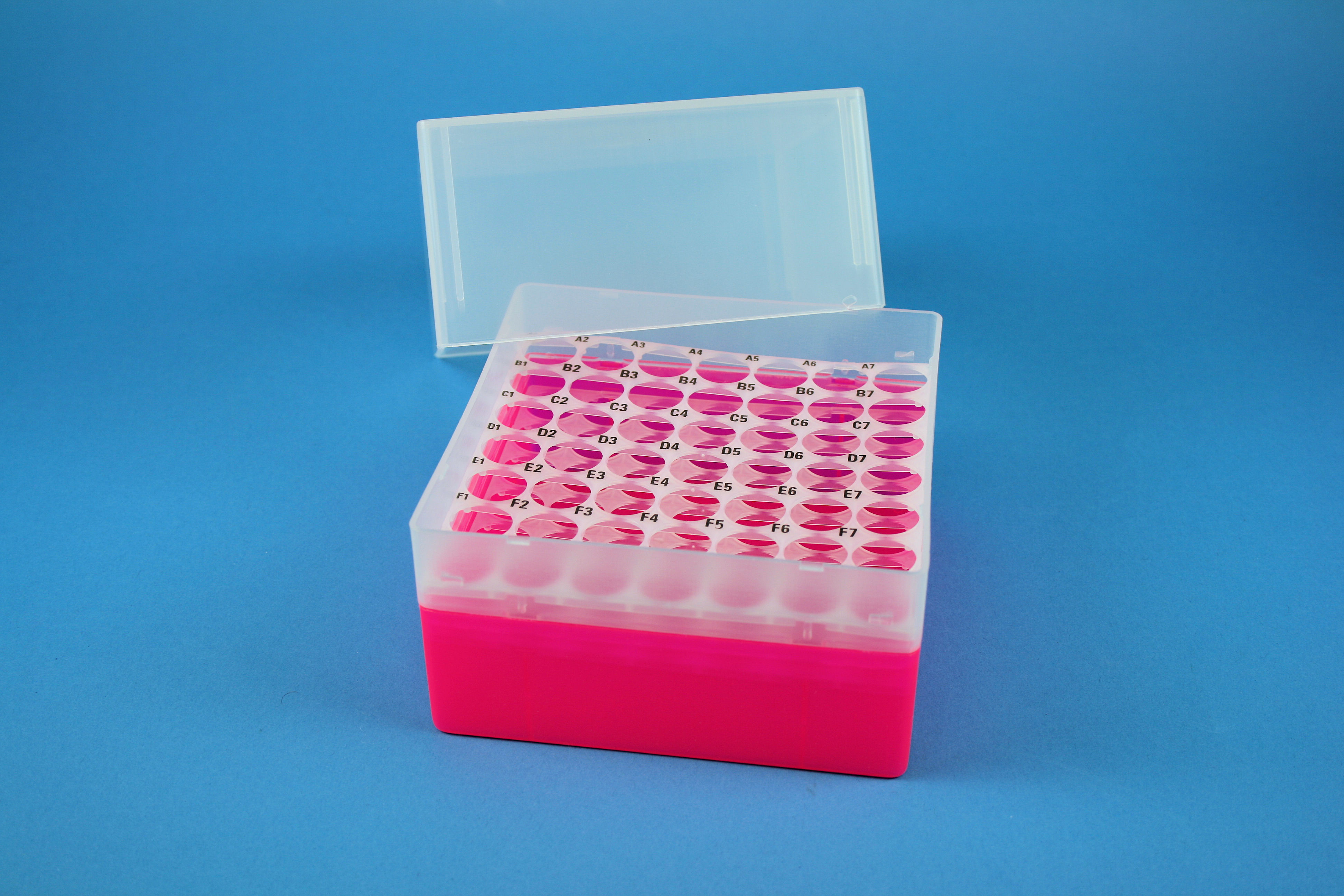 EPPi Box 122, 7x7, n-pink, 122mm, fast, PP, 16,5mm