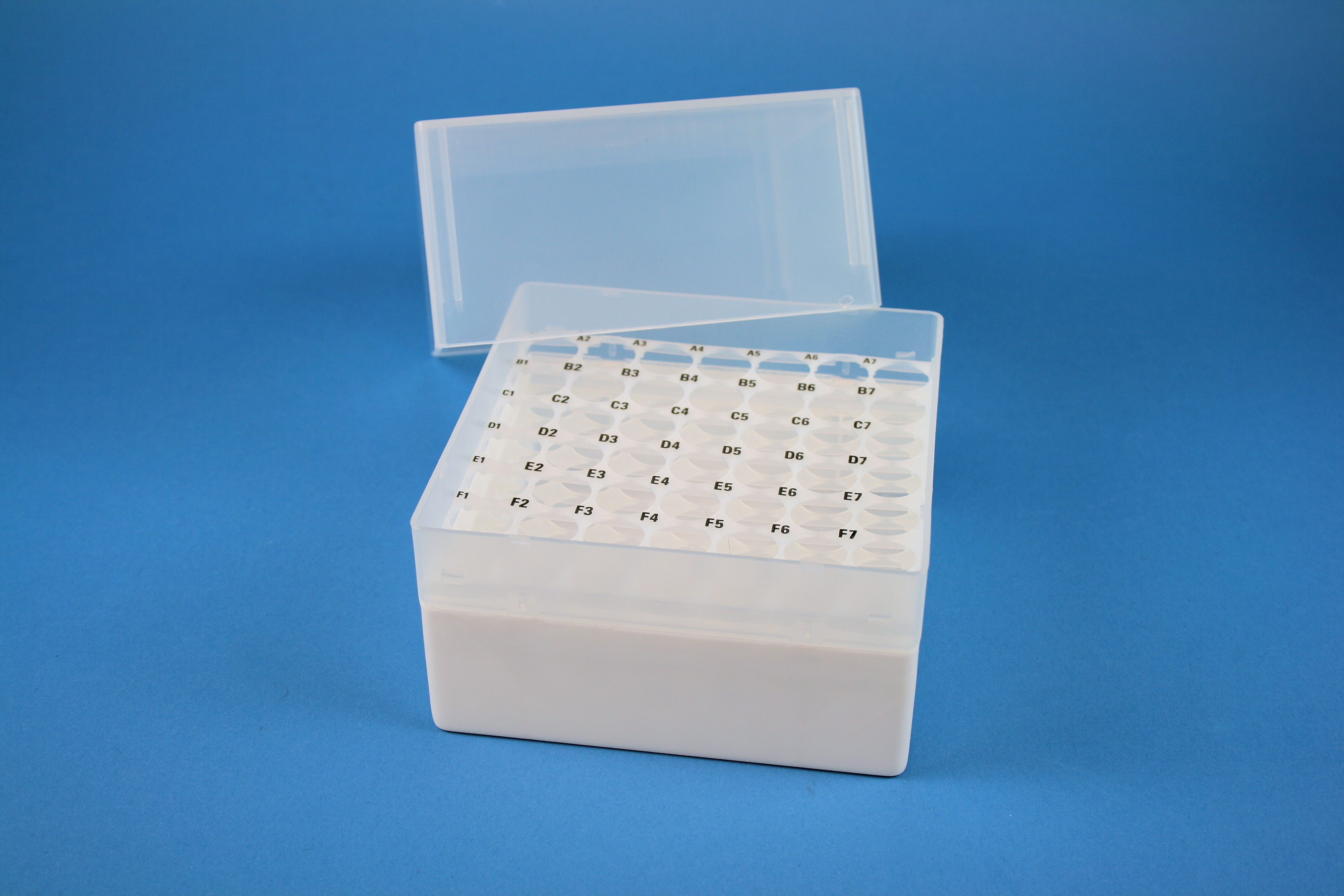 EPPi Box 122, 7x7, hvid, 122mm, fast, PP, 16,5mm