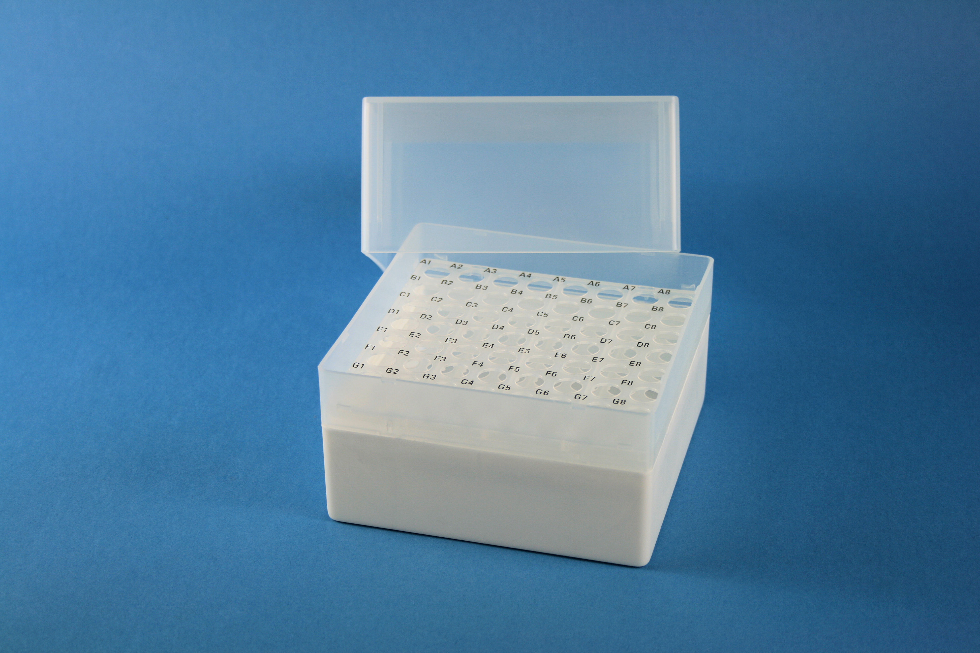 EPPi Box 122, 8x8, hvid, 122mm, fast, PP, 11mm