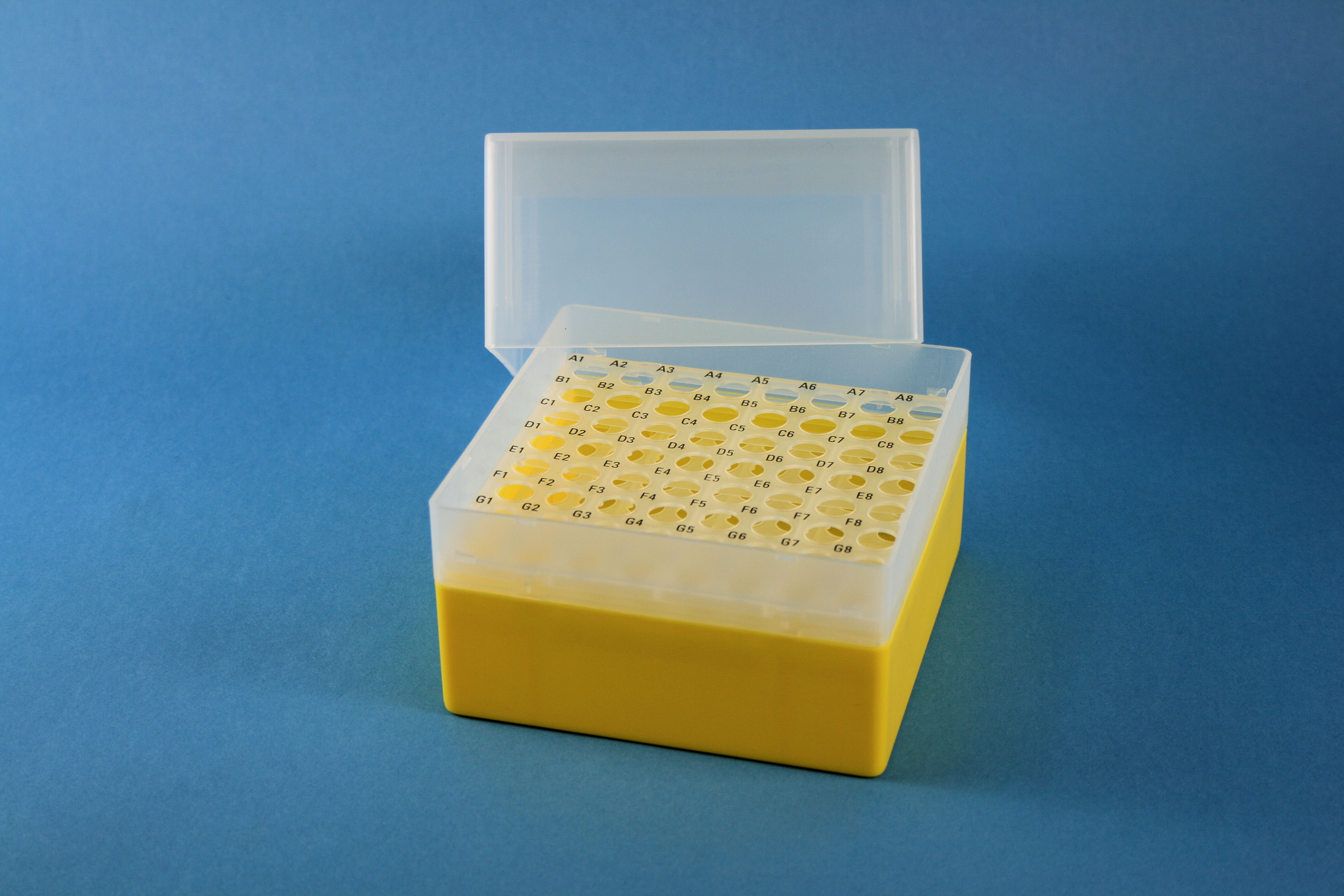 EPPi Box 122, 8x8, gul, 122mm, fast, PP, 11mm