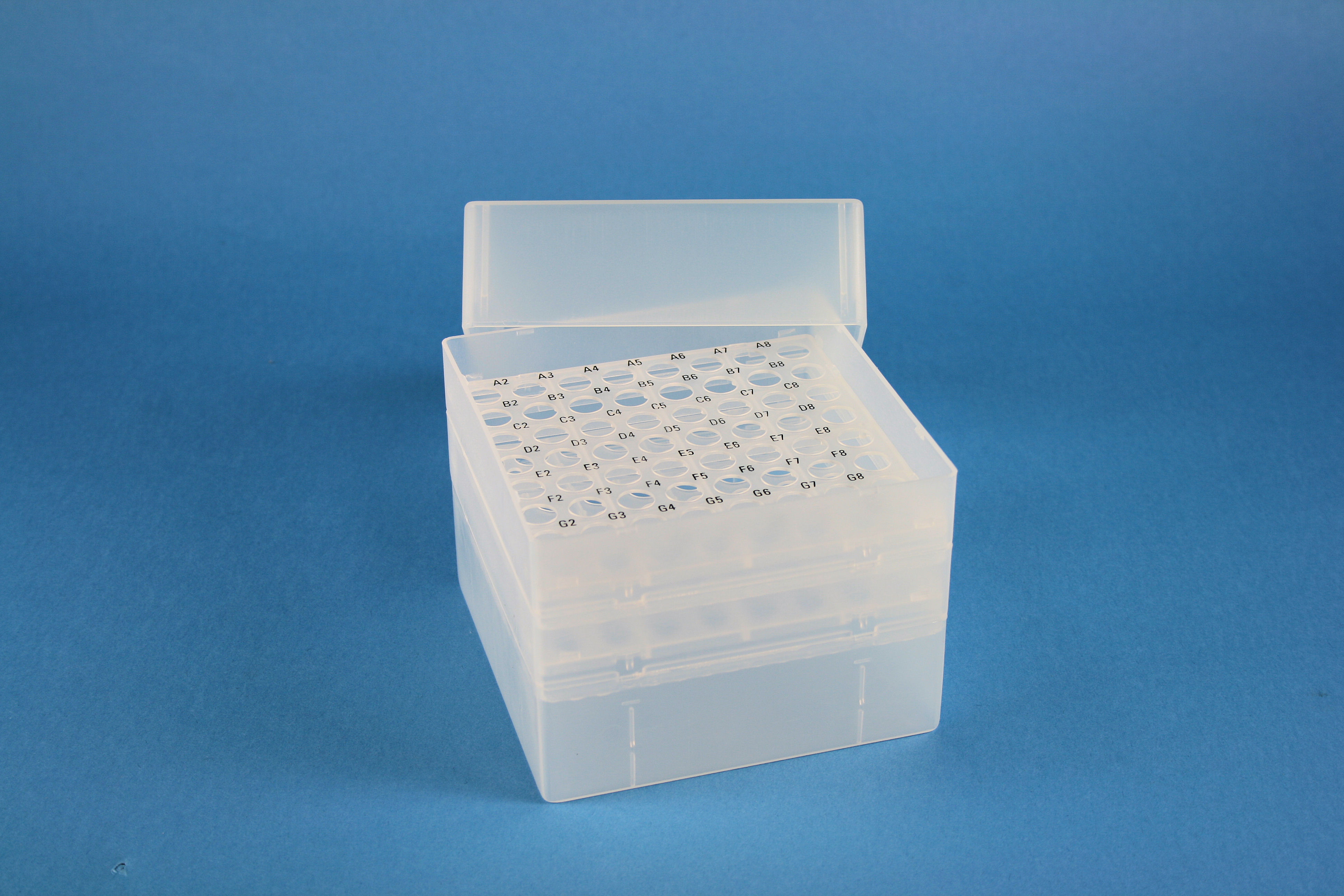 EPPi Box 128, 8x8, natural, 128mm, fast, PP, 11mm