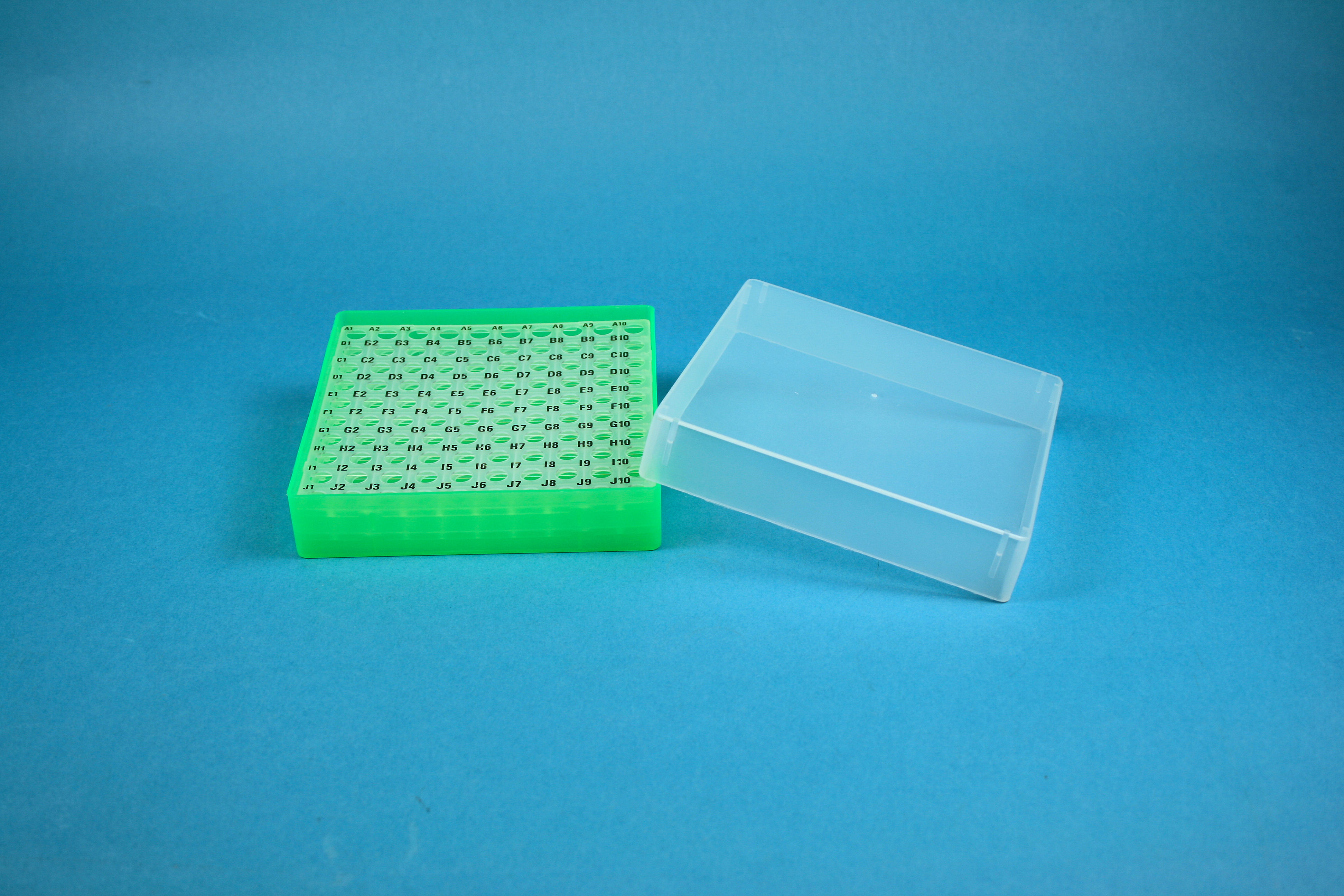 EPPi Box 37, 10x10, n-grøn, 37mm, fast, PP, 11mm