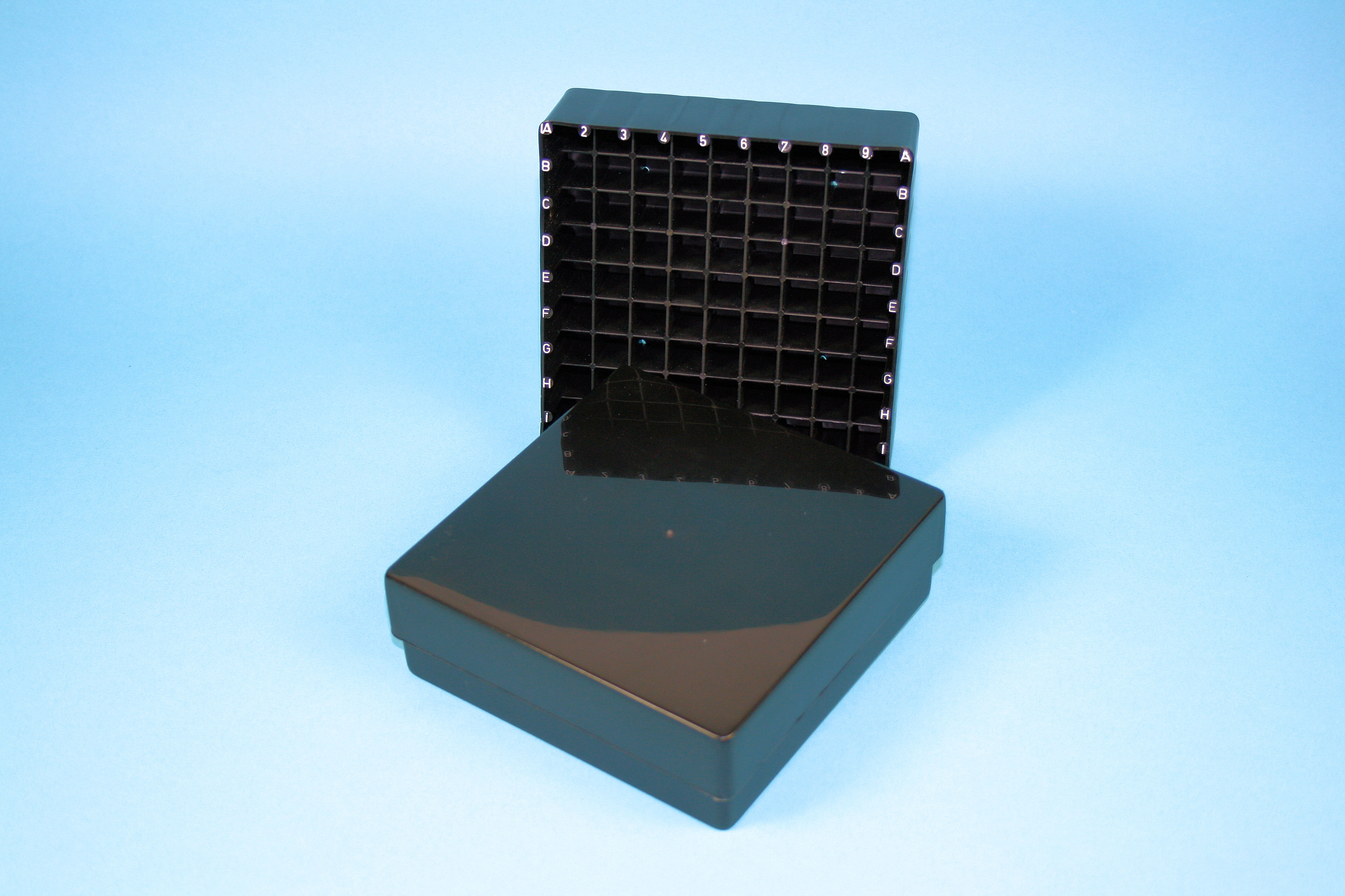 EPPi Box 45, 9x9, sort/sort, 45-53mm, var., PP, 12