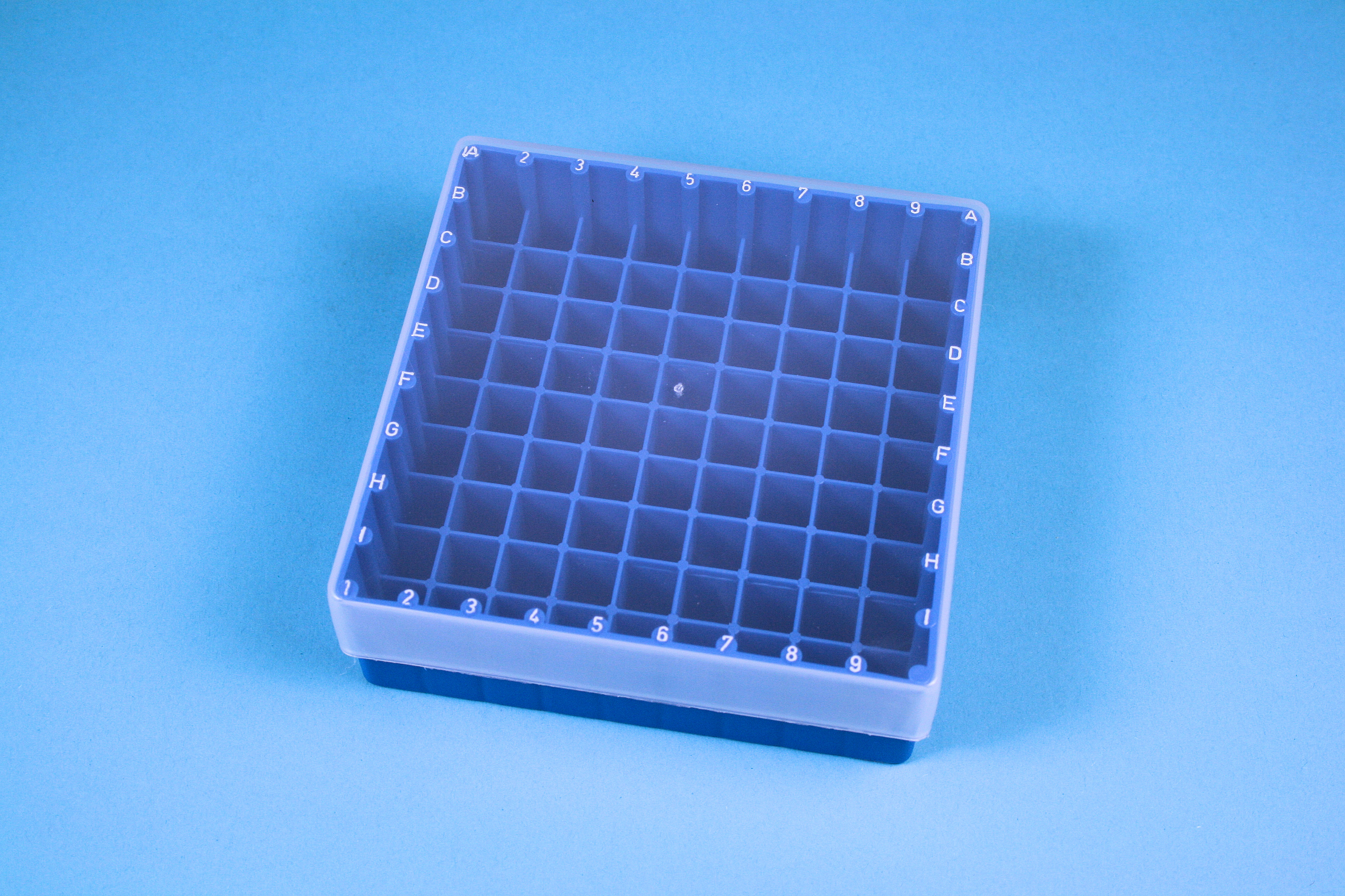 EPPi Box 45, 9x9, blå, 45-53mm, var., PP, 12,5mm,