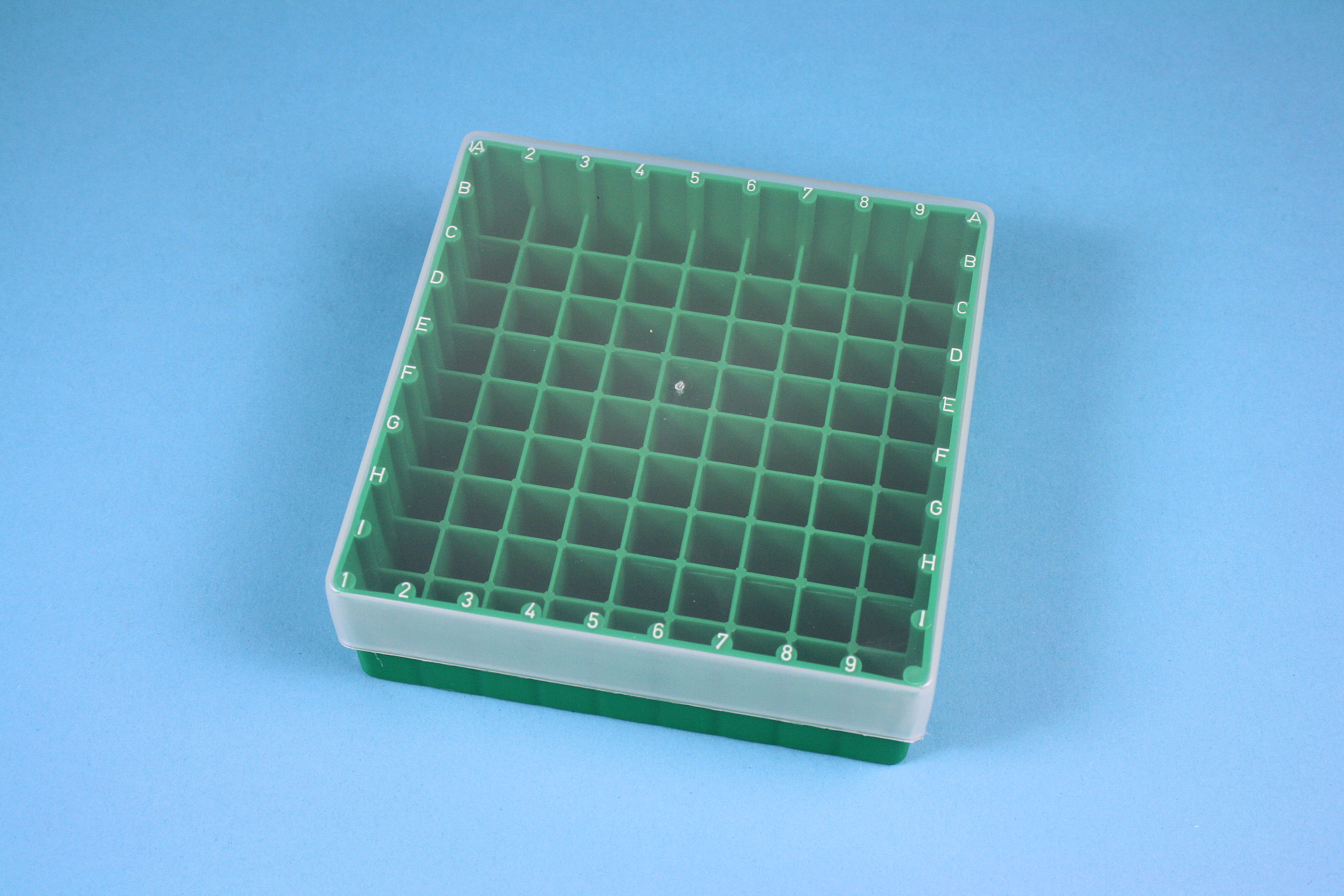 EPPi Box 45, 9x9, grøn, 45-53mm, var., PP, 12,5mm,