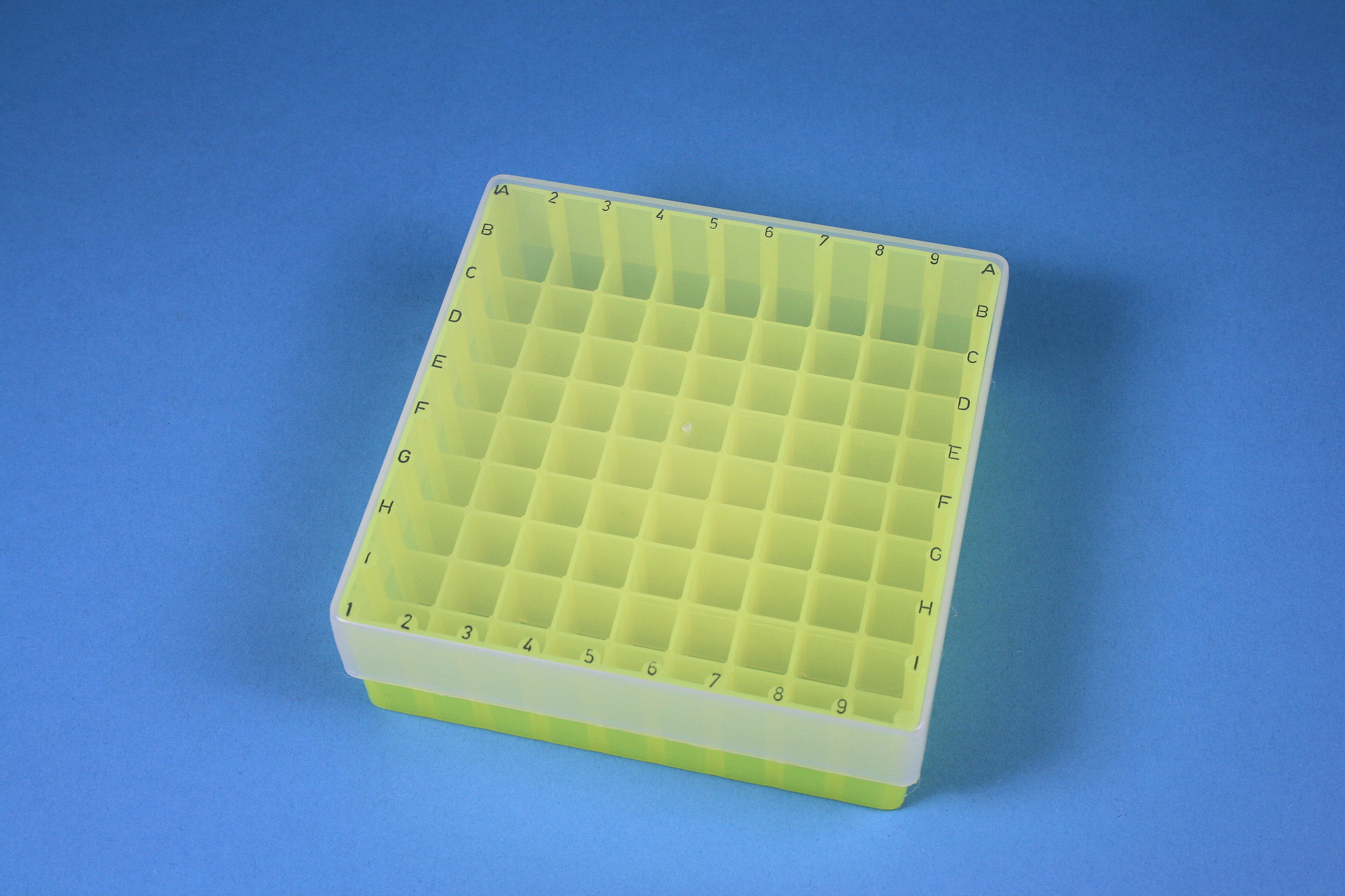 EPPi Box 45, 9x9, n-gul, 45-53mm, var., PP, 12,5mm