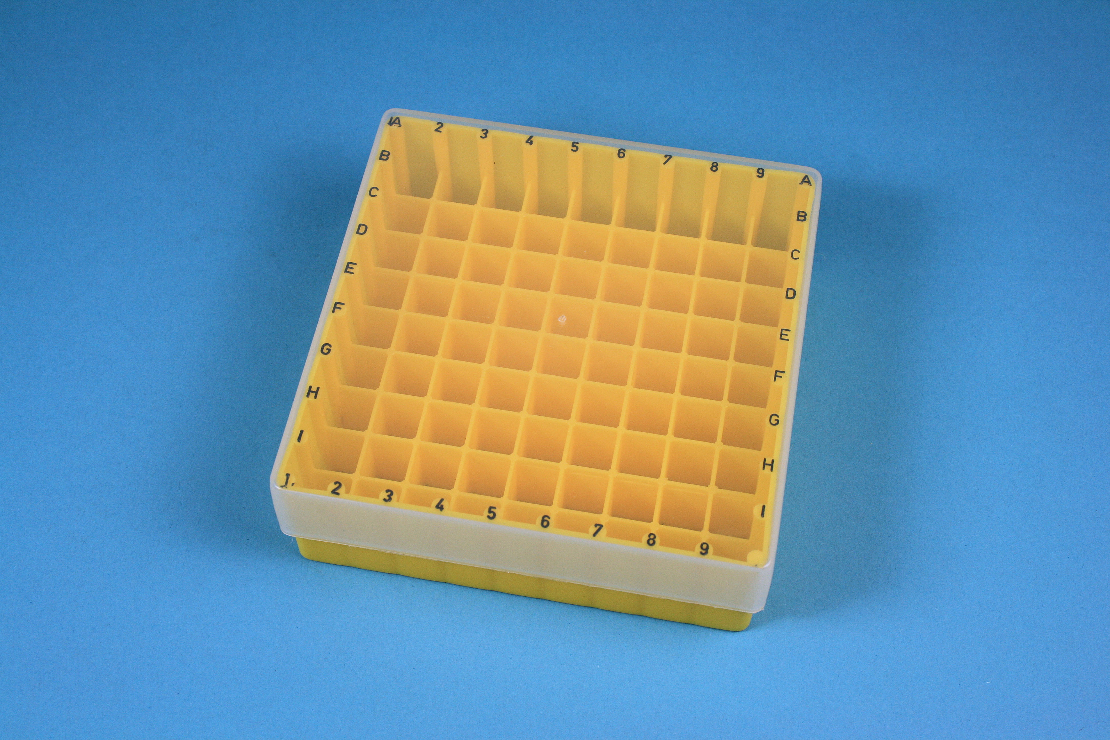 EPPi Box 45, 9x9, gul, 45-53mm, var., PP, 12,5mm,