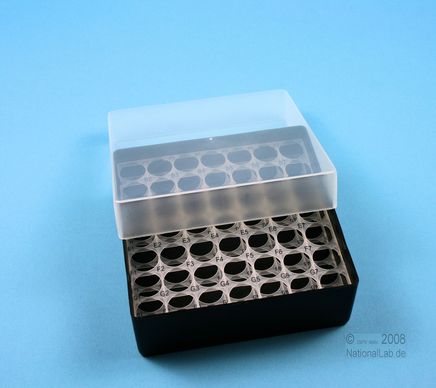 EPPi Box 45, 7x7, sort, 45-53mm, var., PP, 16,5mm