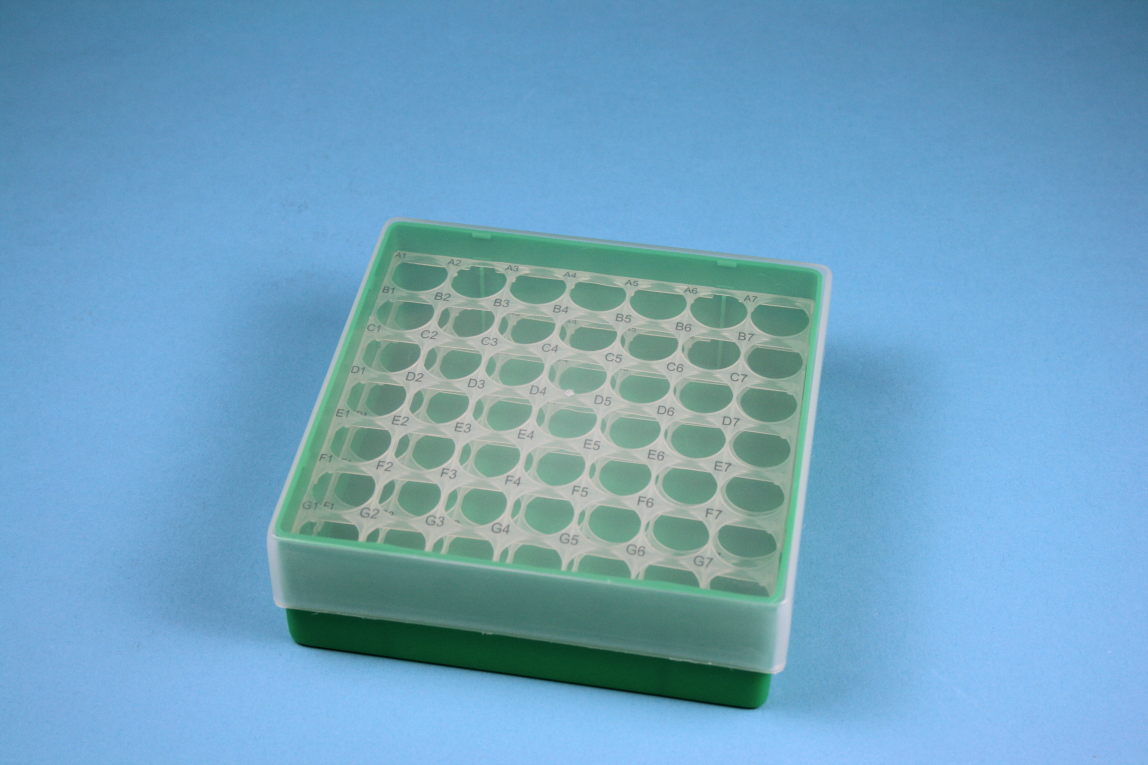 EPPi Box 45, 7x7, grøn, 45-53mm, var., PP, 16,5mm