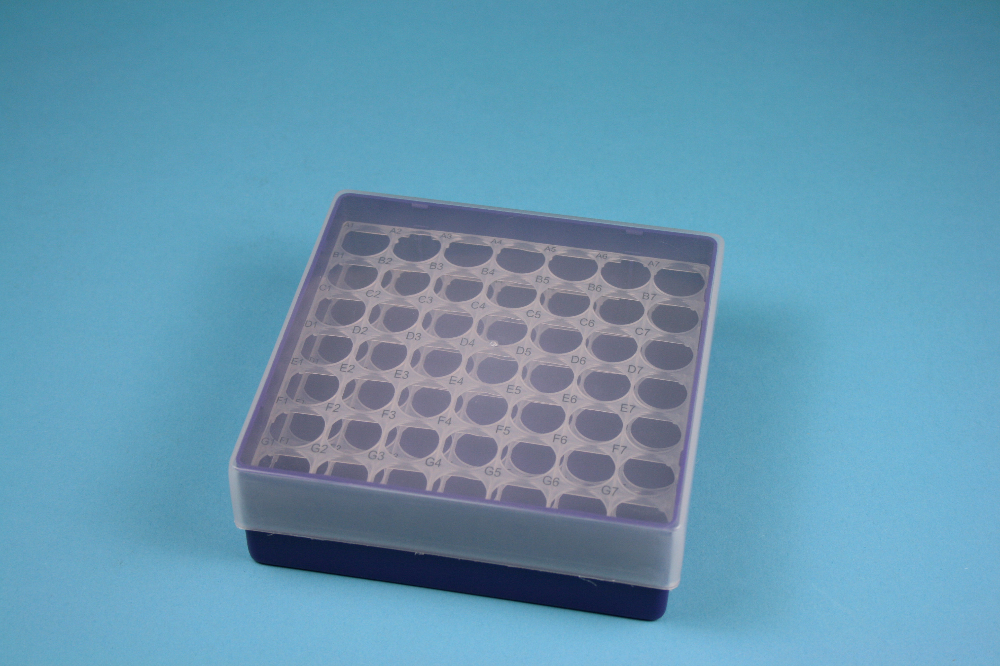 EPPi Box 45, 7x7, lilla, 45-53mm, var., PP, 16,5mm