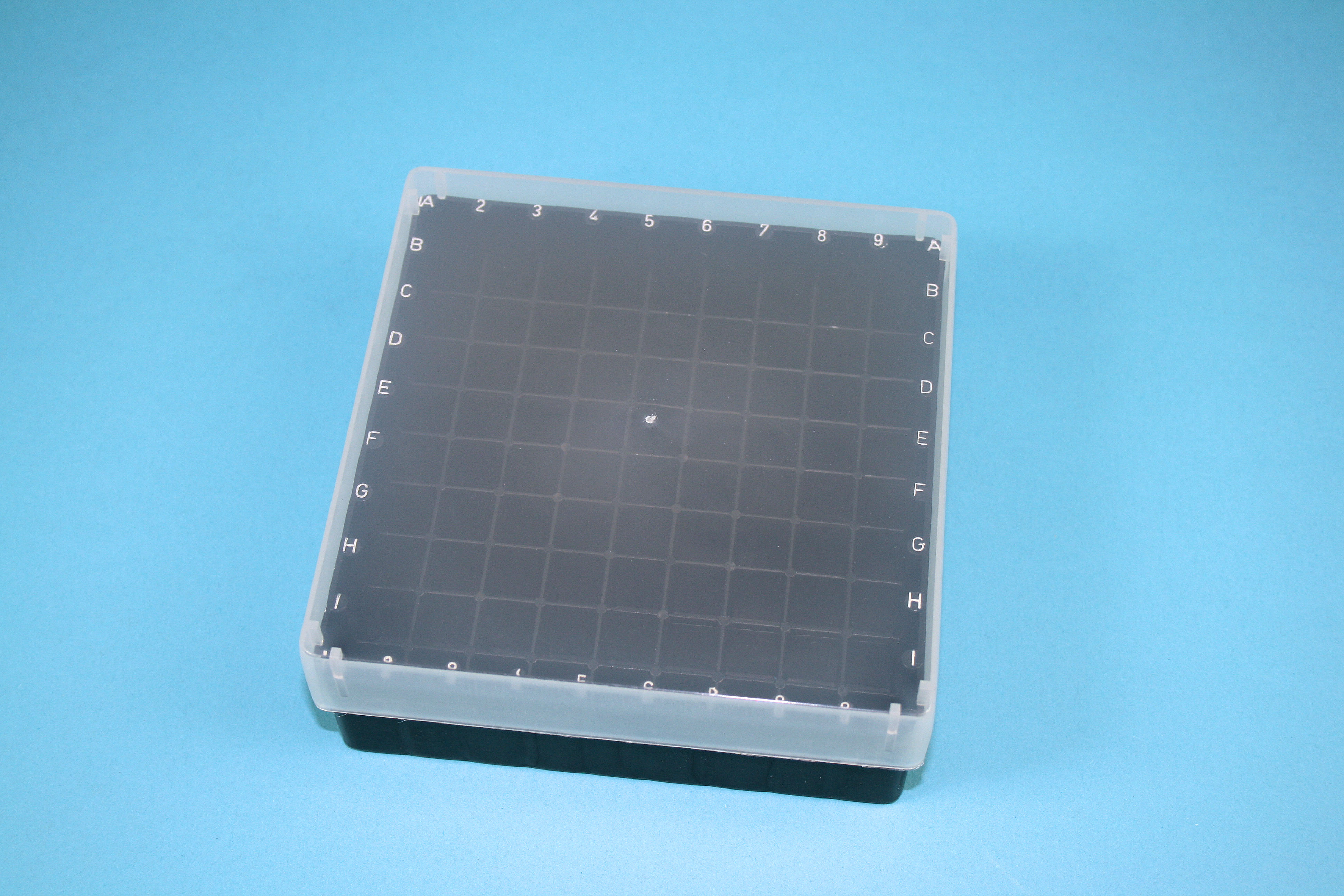 EPPi Box 50, 9x9, sort, 52mm, fast, PP, 12,5mm, ID