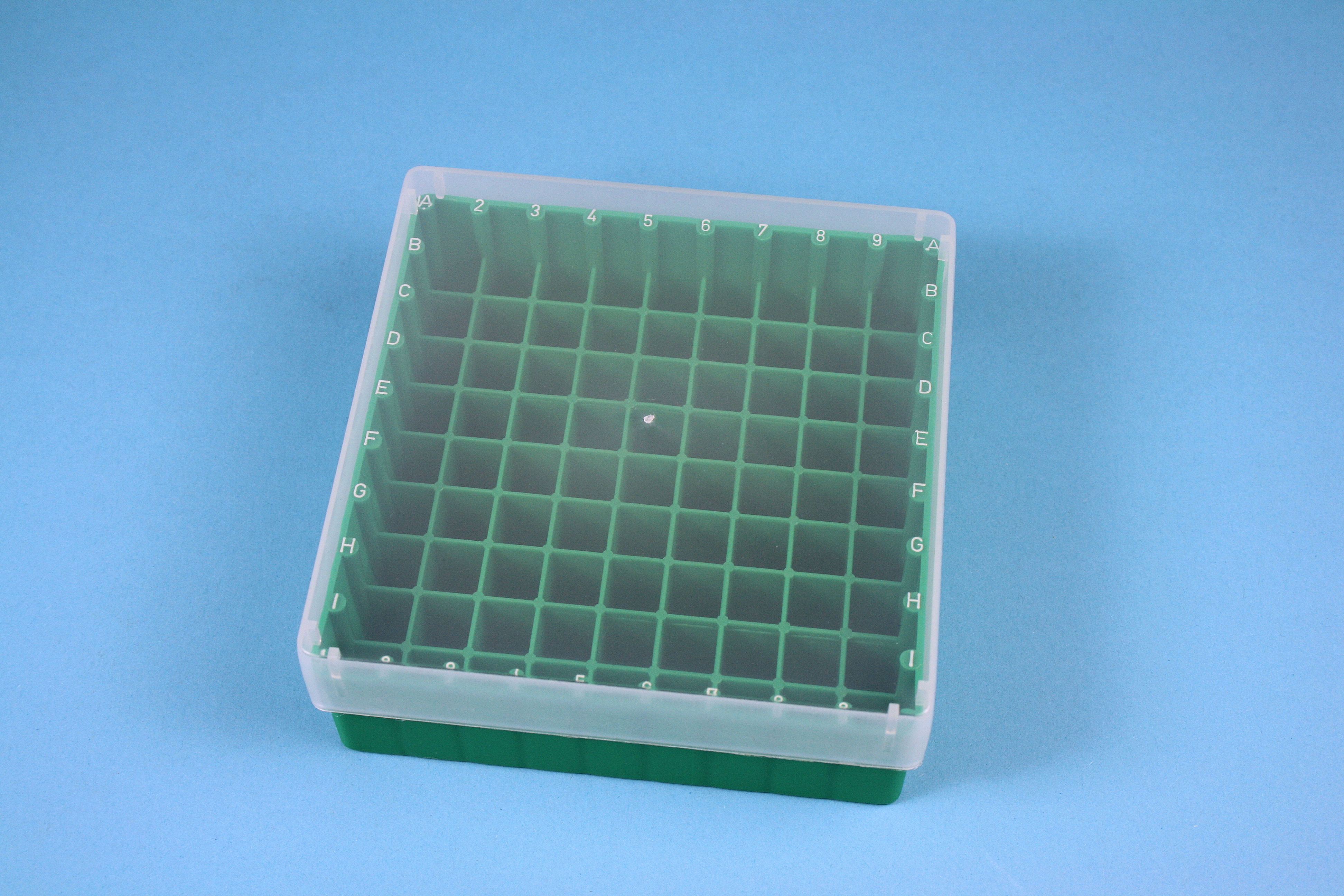 EPPi Box 50, 9x9, grøn, 52mm, fast, PP, 12,5mm, ID