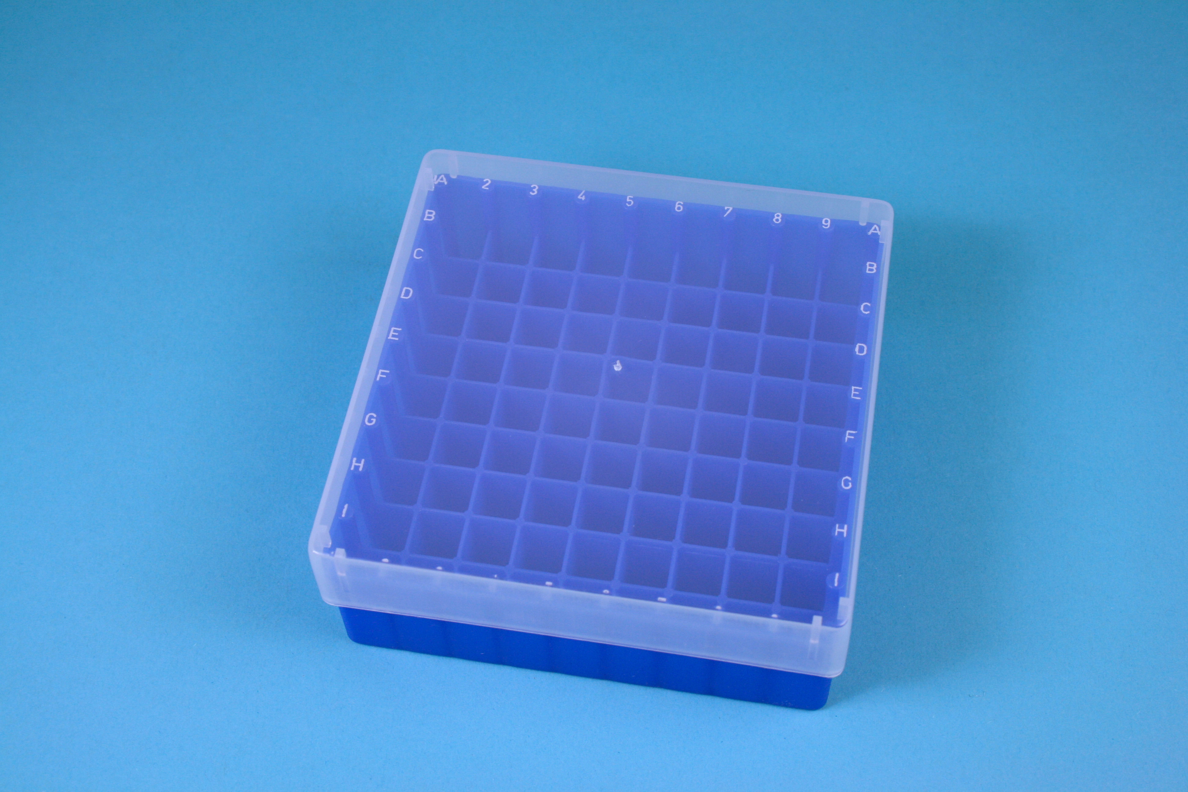 EPPi Box 50, 9x9, n-blå, 52mm, fast, PP, 12,5mm, I