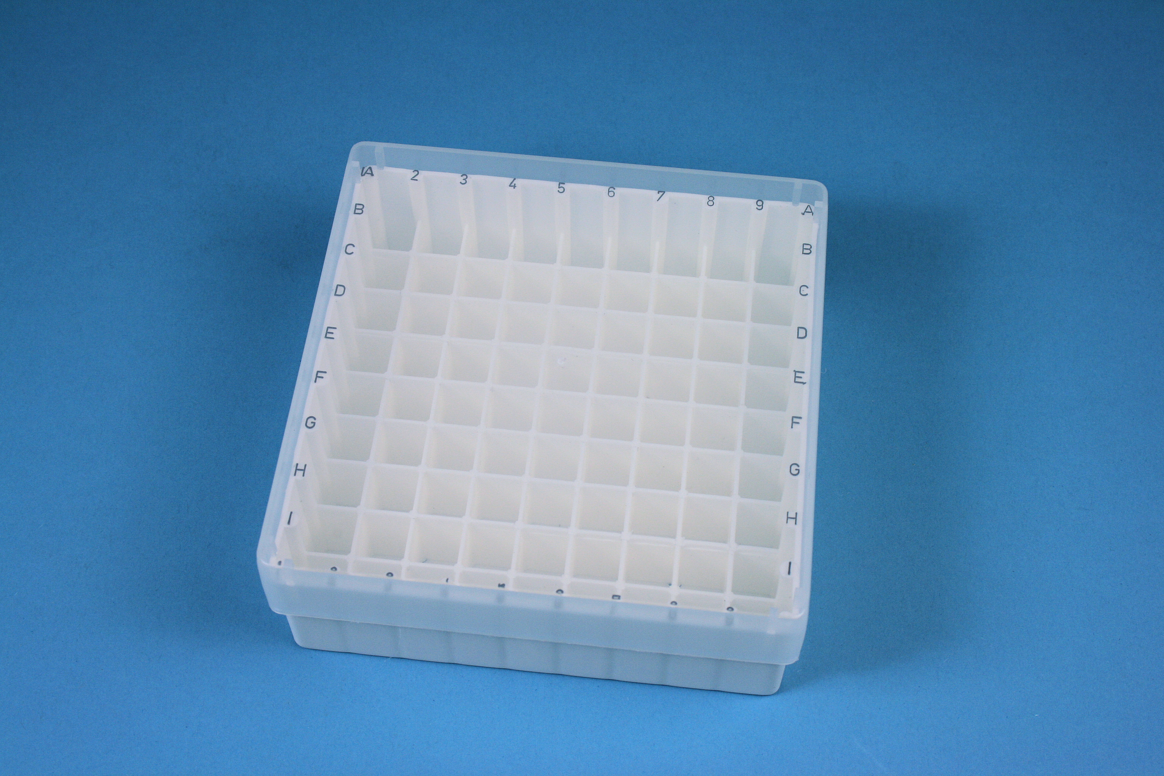 EPPi Box 50, 9x9, hvid, 52mm, fast, PP, 12,5mm, ID