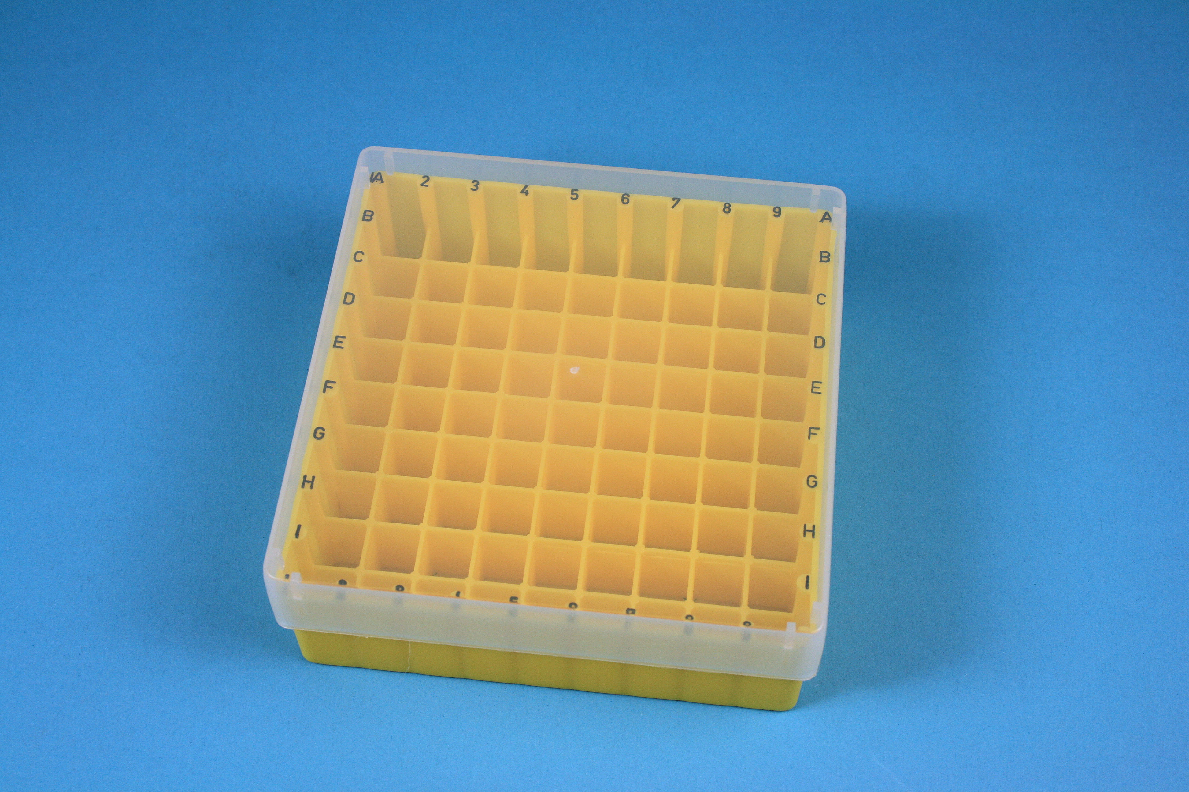 EPPi Box 50, 9x9, gul, 52mm, fast, PP, 12,5mm, ID