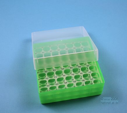 EPPi Box 50, 7x7, n-grøn, 52mm, fast, PP, 16,5mm