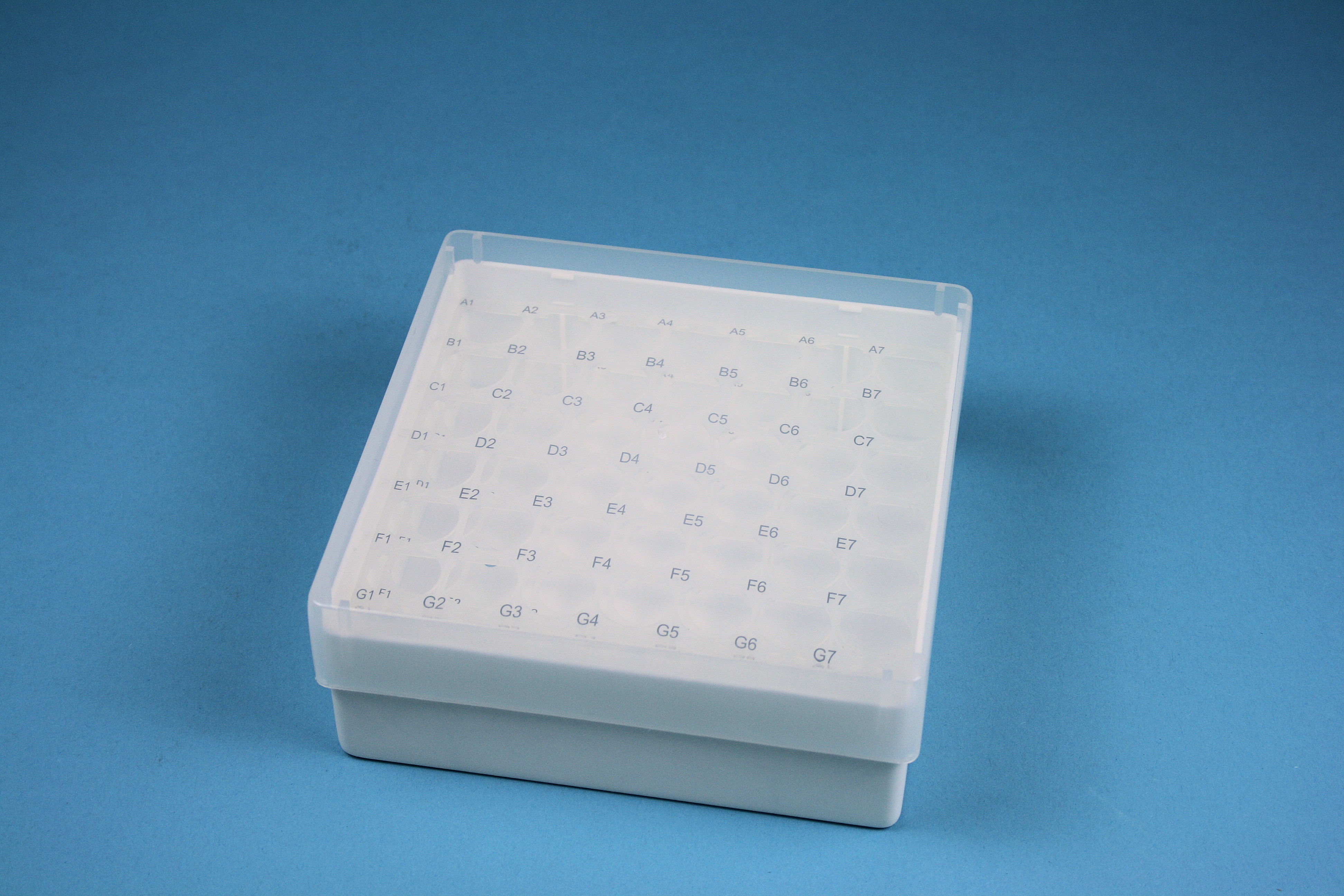EPPi Box 50, 7x7, hvid, 52mm, fast, PP, 16,5mm
