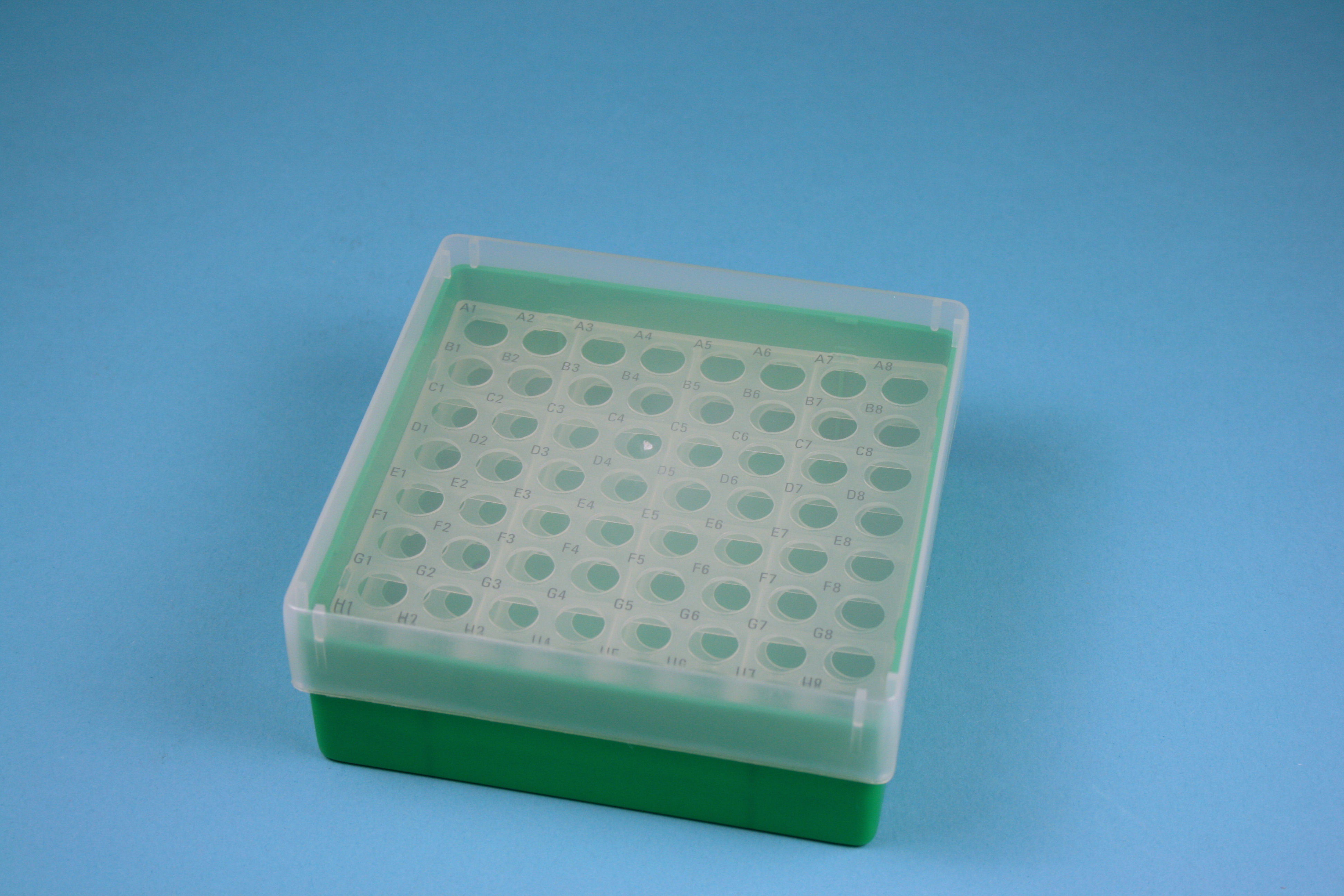 EPPi Box 50, 8x8, grøn, 52mm, fast, PP, 11mm, ID