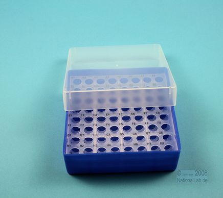 EPPi Box 50, 8x8, n-blå, 52mm, fast, PP, 11mm, ID