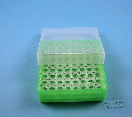 EPPi Box 50, 8x8, n-grøn, 52mm, fast, PP, 11mm, ID