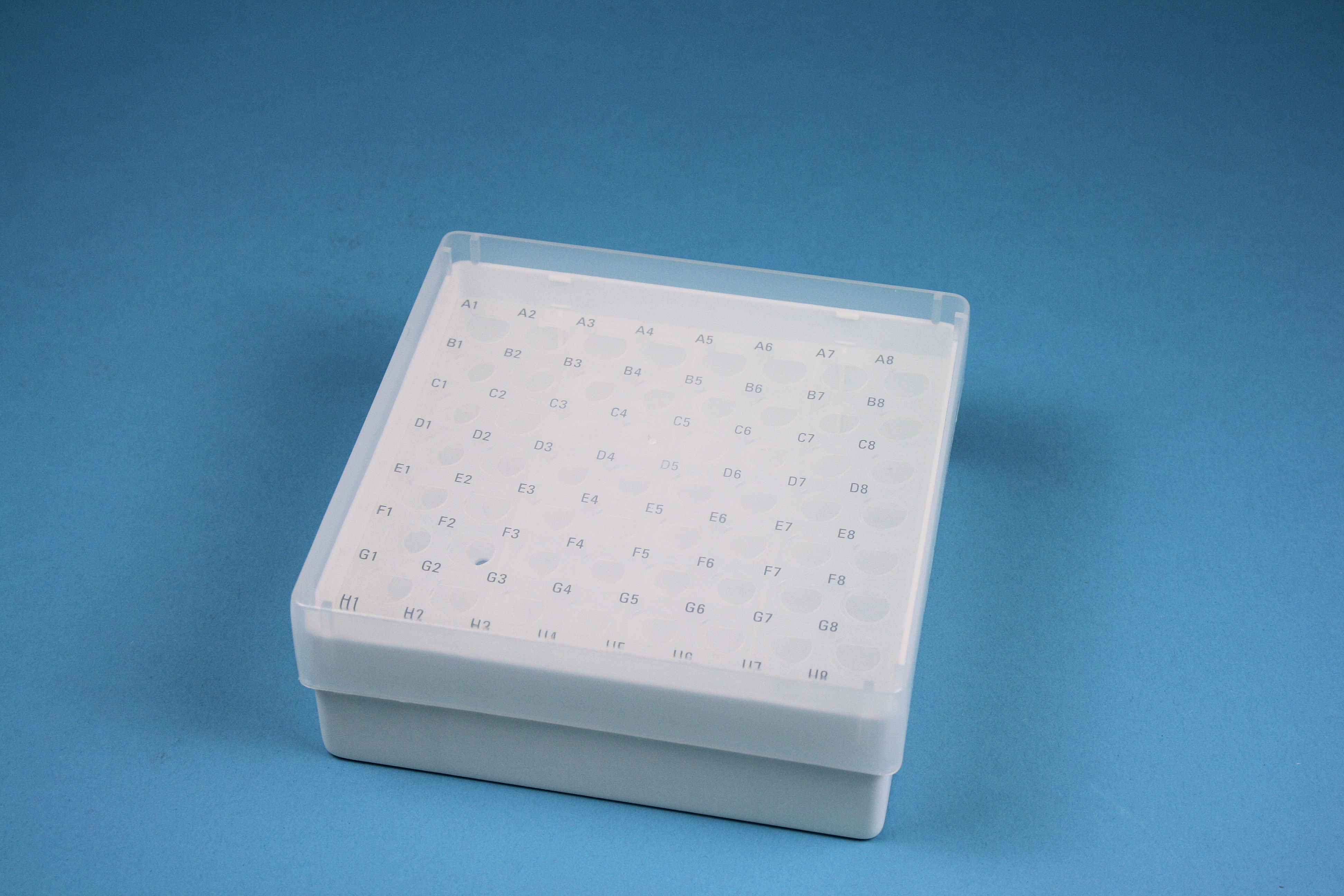 EPPi Box 50, 8x8, hvid, 52mm, fast, PP, 11mm, ID