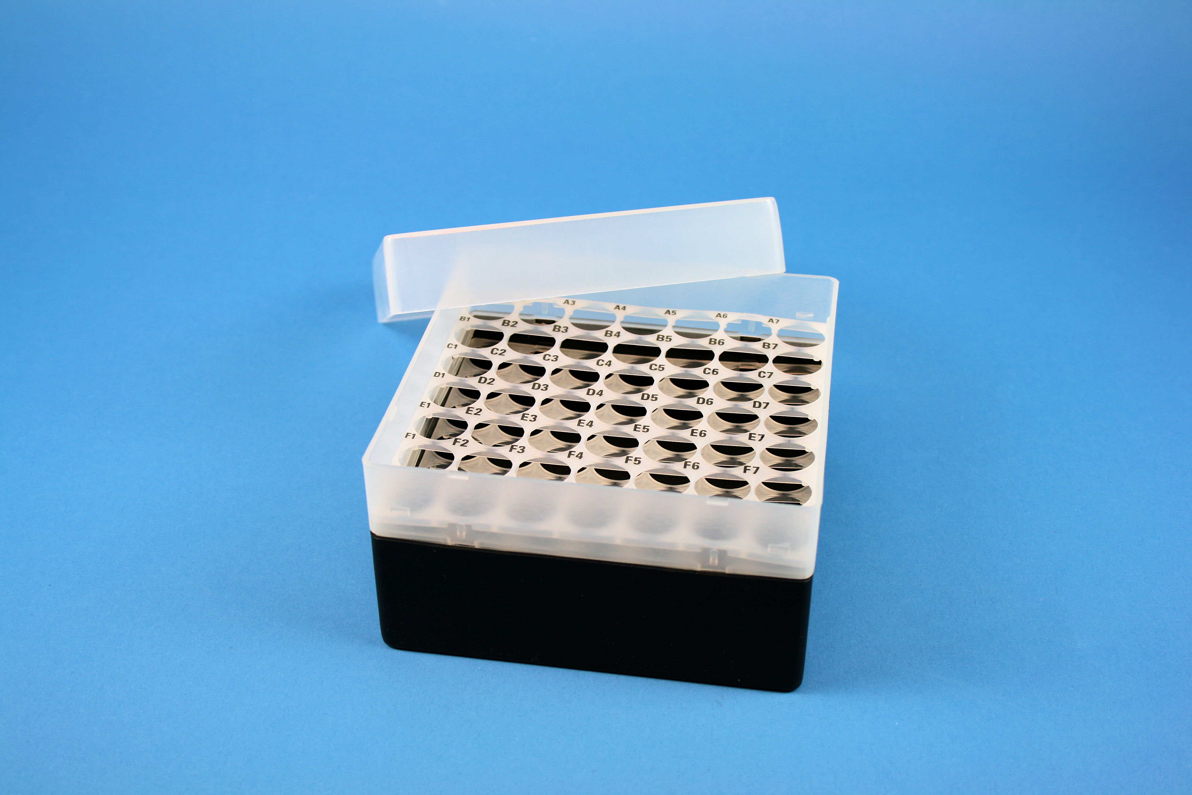 EPPi Box 70, 7x7, sort, 70-80mm, var., PP, 16,5mm