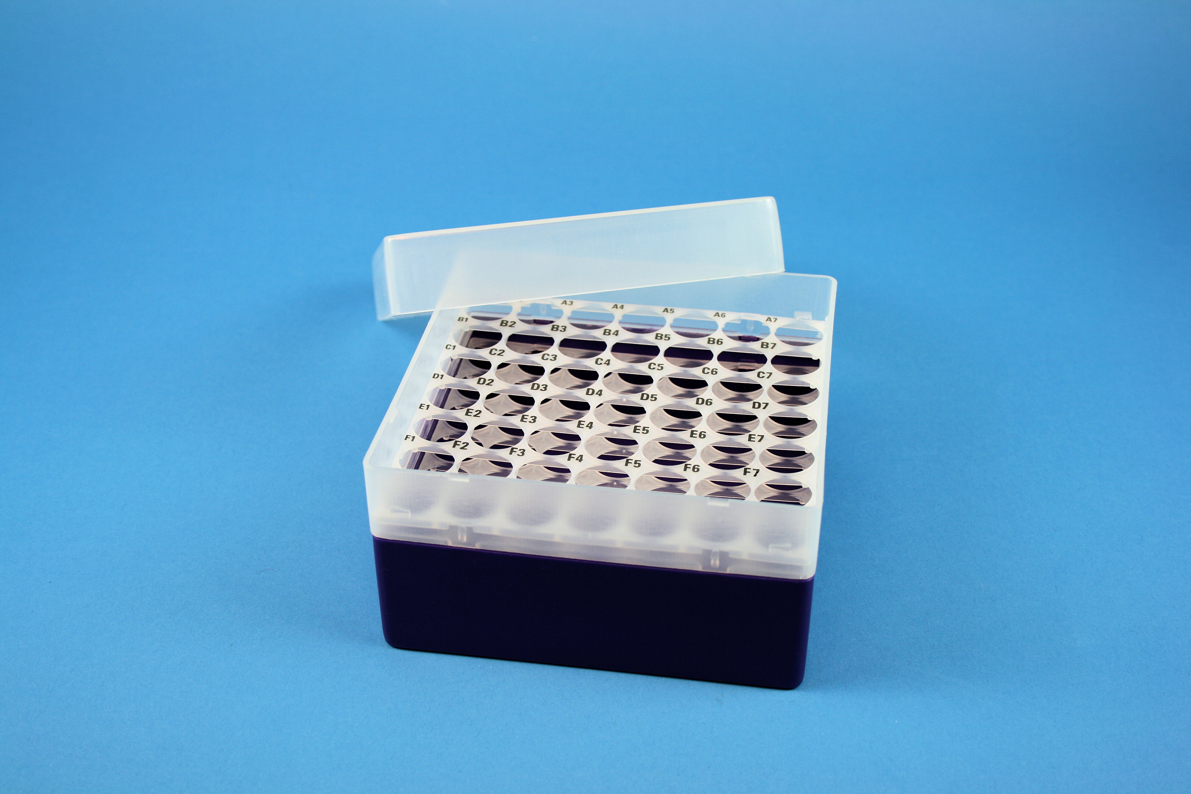 EPPi Box 70, 7x7, lilla, 70-80mm, var., PP, 16,5mm