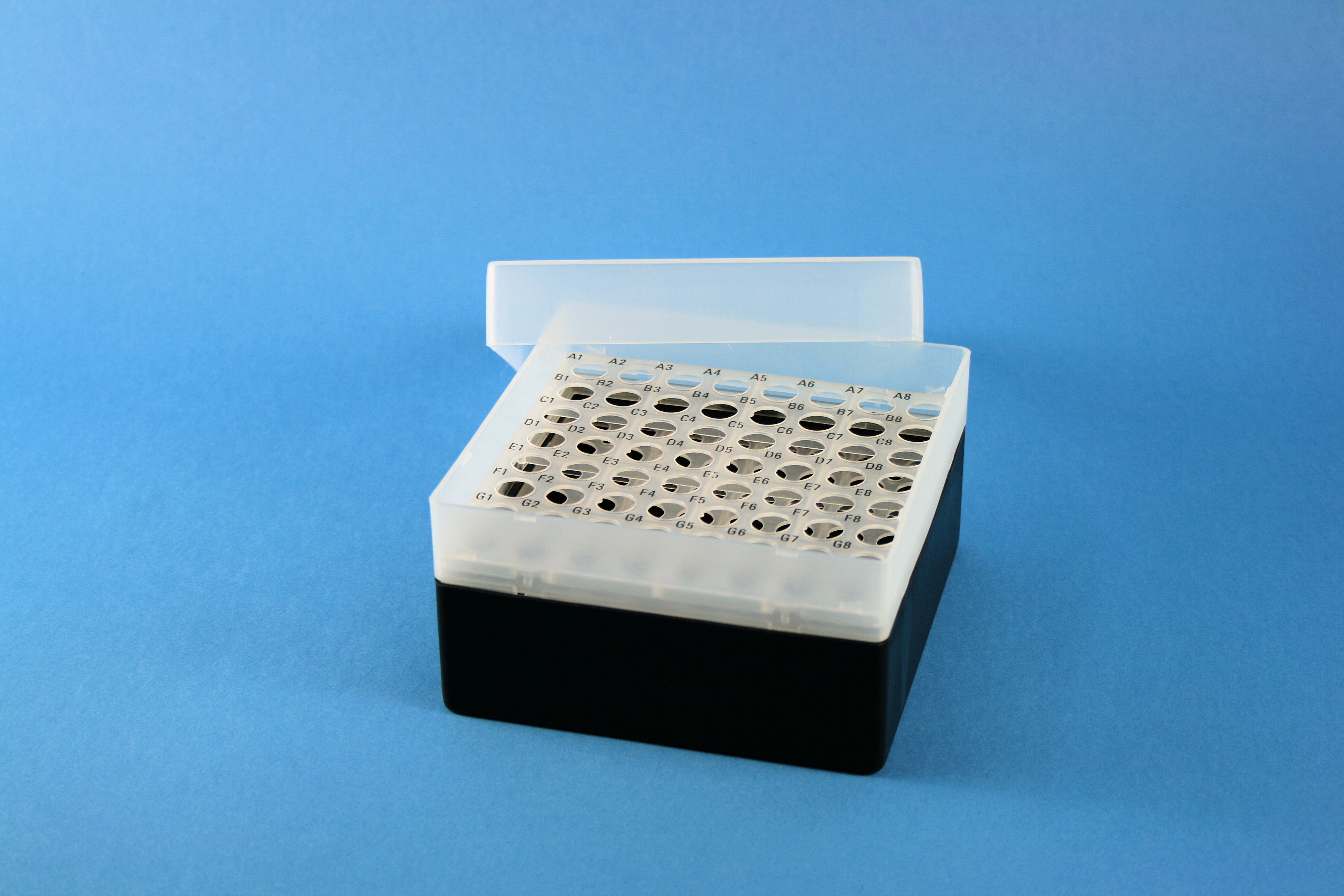 EPPi Box 70, 8x8, sort, 70-80mm, var., PP, 11mm