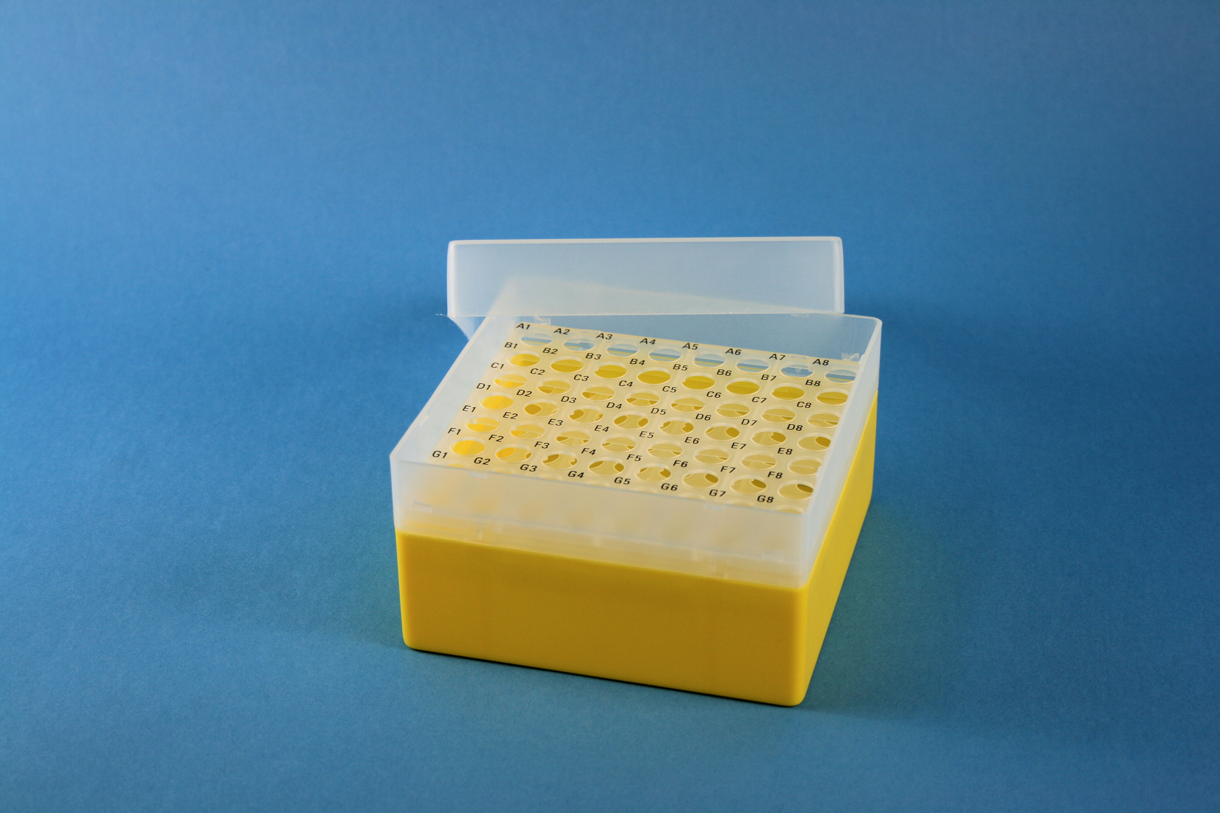 EPPi Box 70, 8x8, gul, 70-80mm, var., PP, 11mm