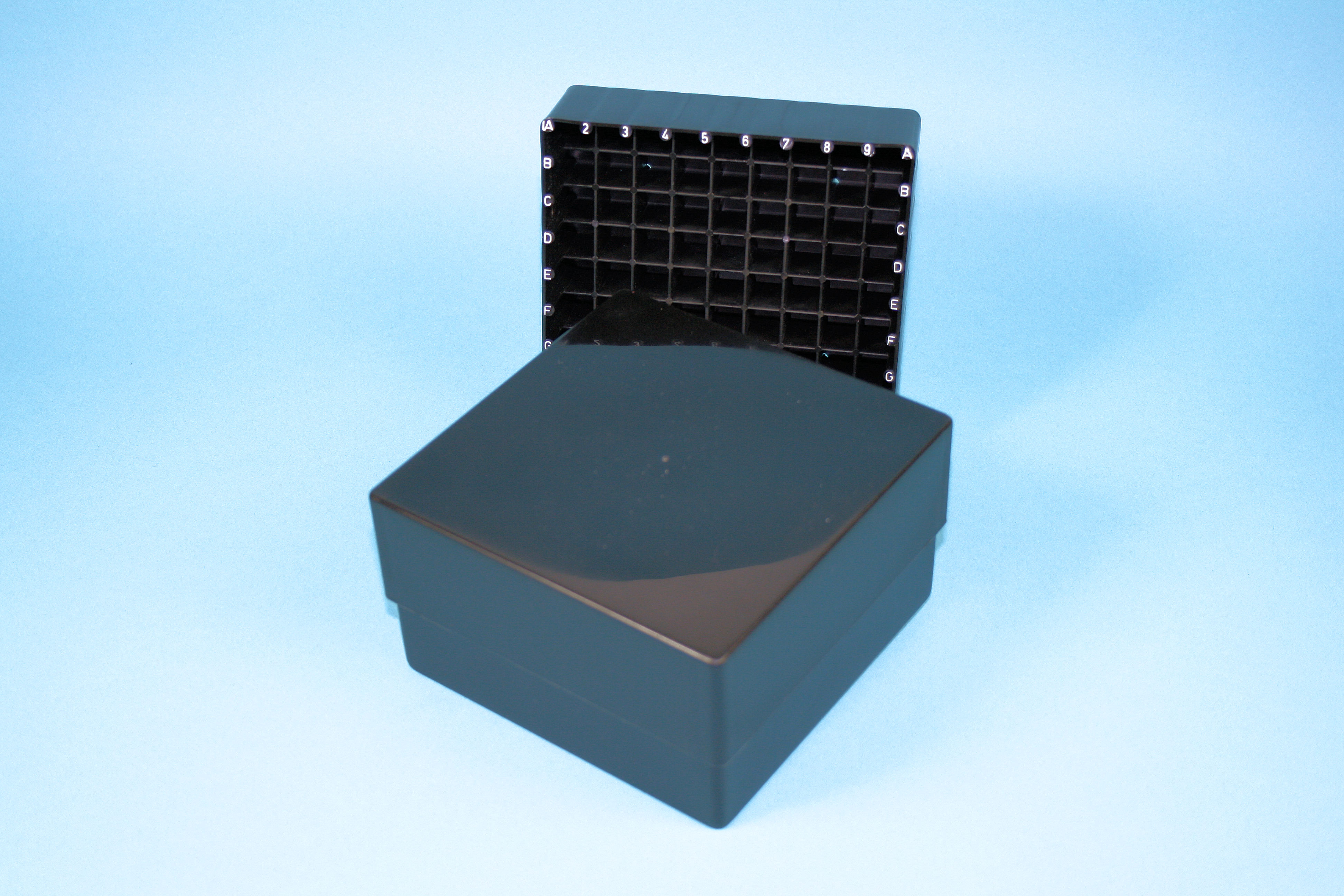 EPPi Box 75, 9x9, sort/sort, 75mm, fast, PP, 12,5m