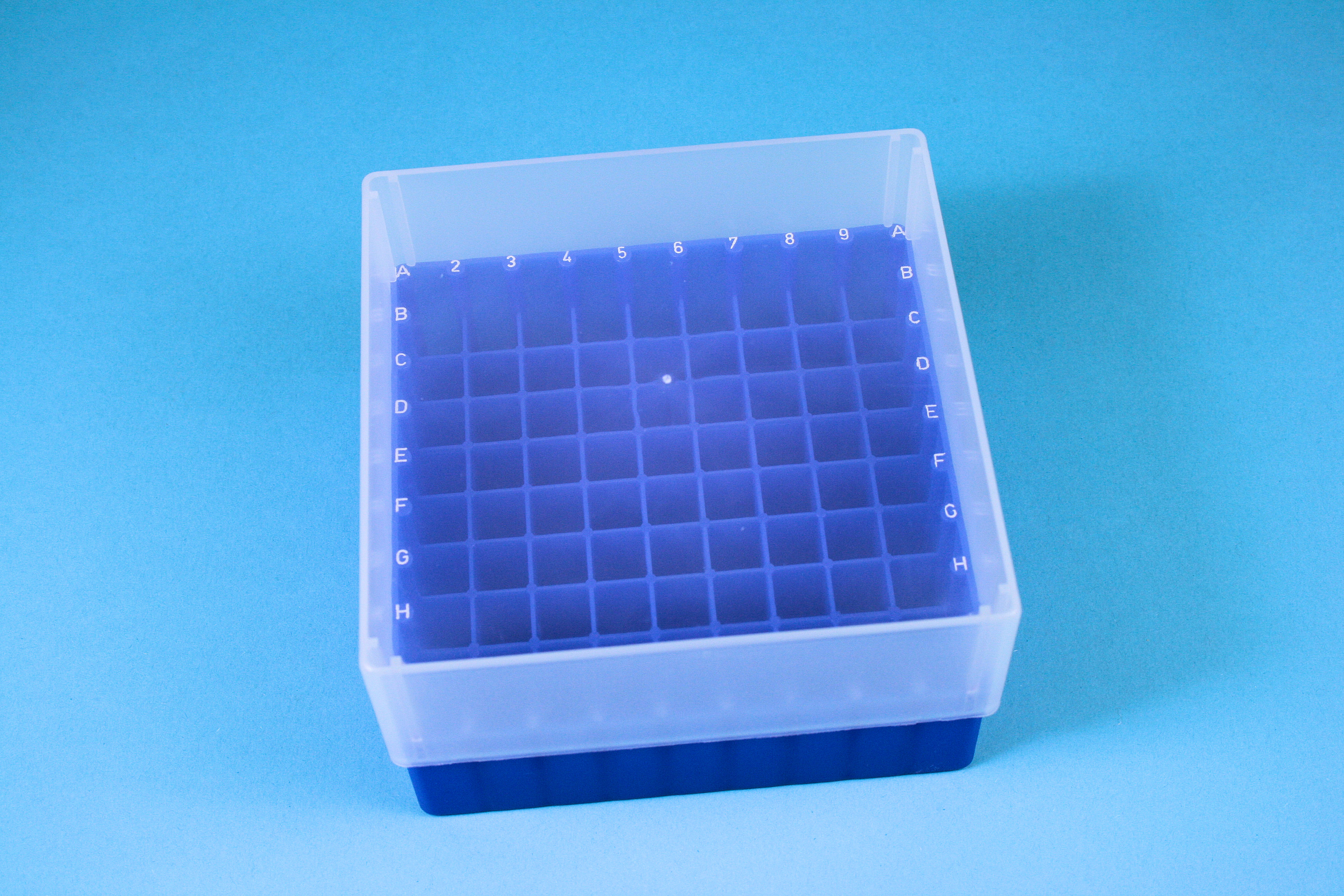 EPPi Box 75, 9x9, n-blå, 75mm, fast, PP, 12,5mm, I