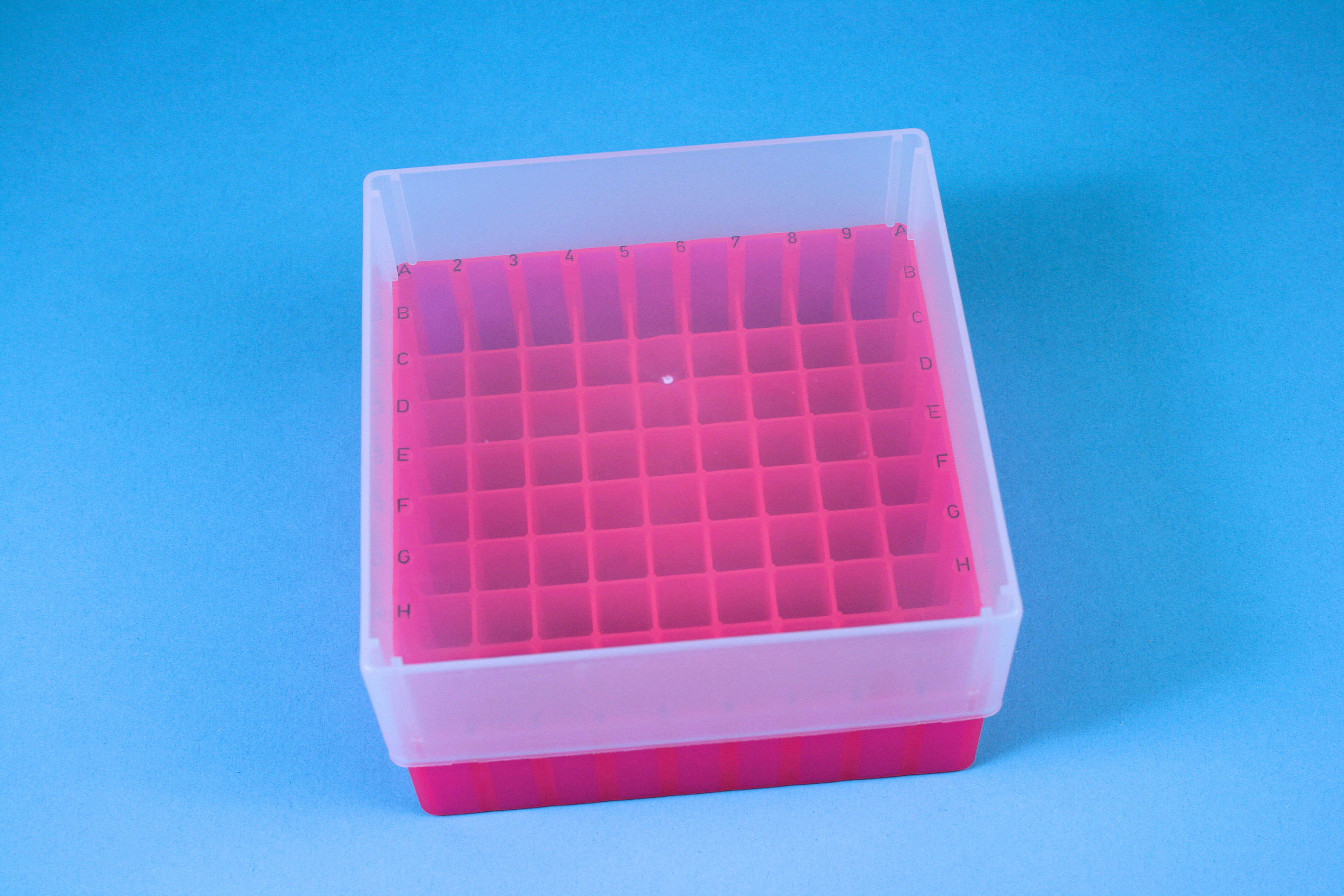 EPPi Box 75, 9x9, n-pink, 75mm, fast, PP, 12,5mm,