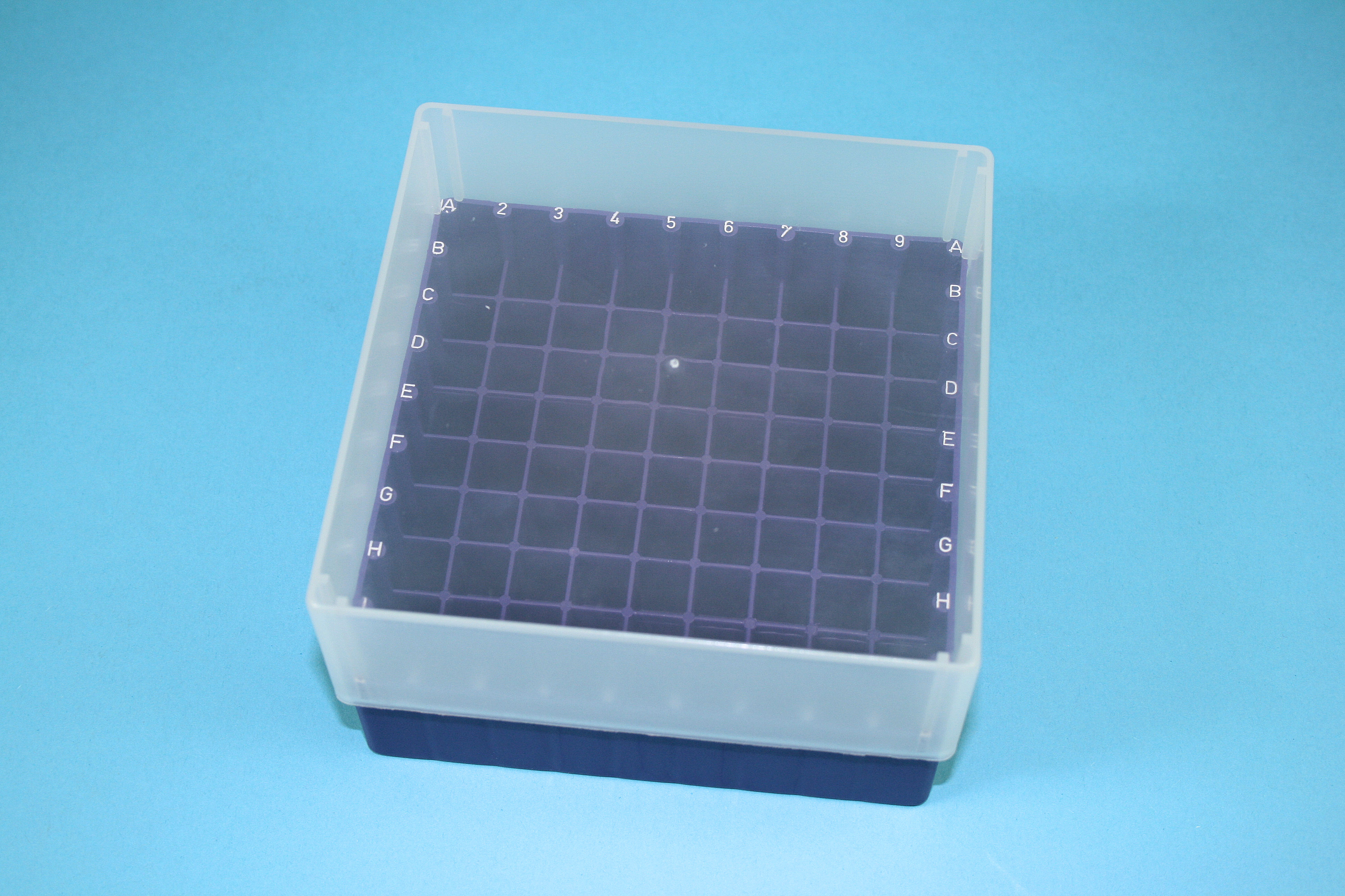 EPPi Box 75, 9x9, lilla, 75mm, fast, PP, 12,5mm, I