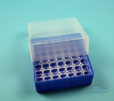 EPPi Box 75, 7x7, n-blå, 75mm, fast, PP, 16,5mm