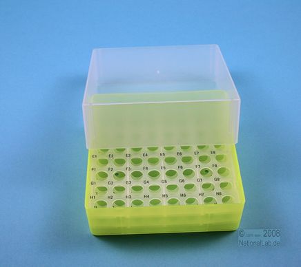 EPPi Box 75, 8x8, n-gul, 75mm, fast, PP, 11mm