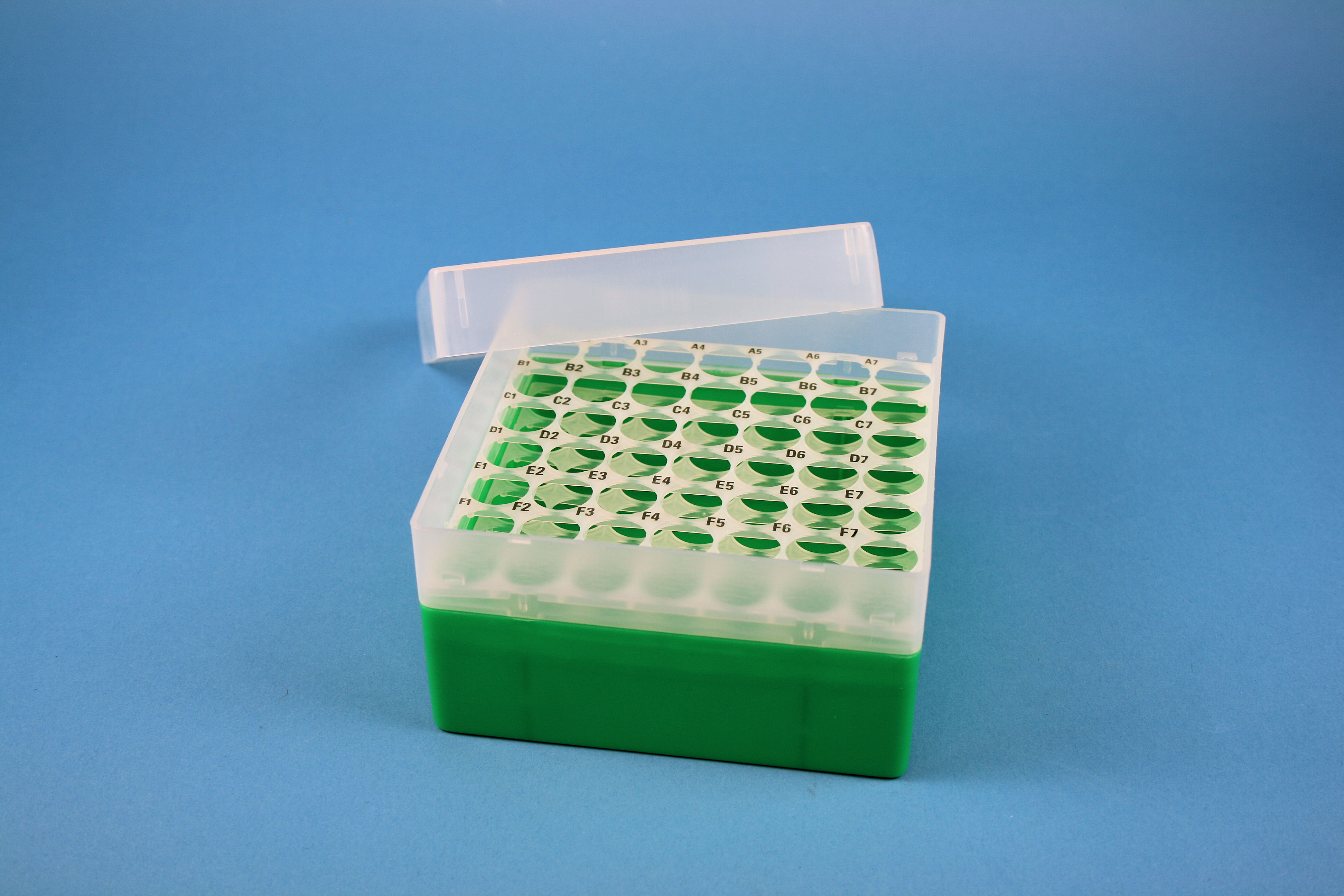 EPPi Box 80, 7x7, grøn, 80mm, fast, PP, 16,5mm