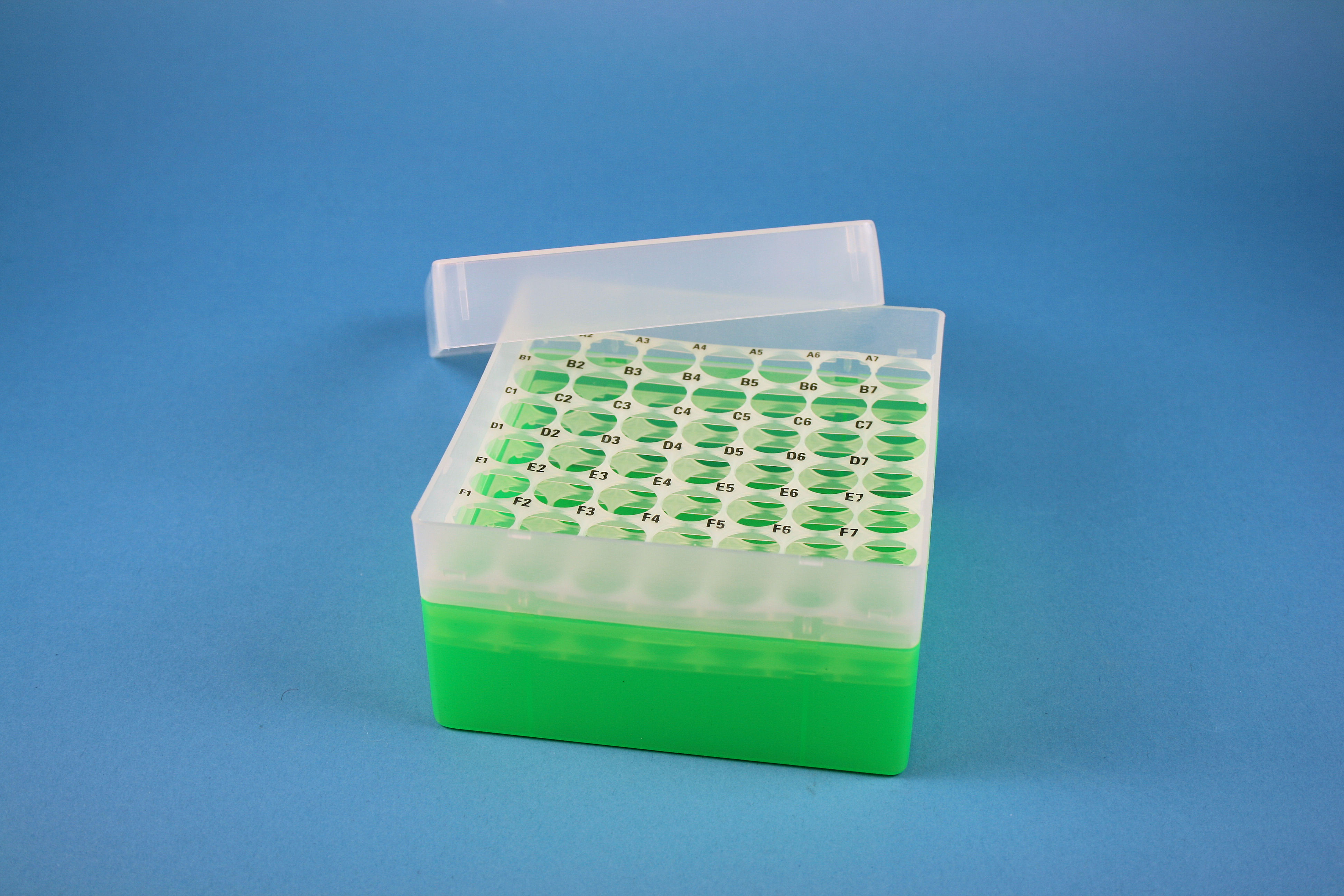 EPPi Box 80, 7x7, n-grøn, 80mm, fast, PP, 16,5mm