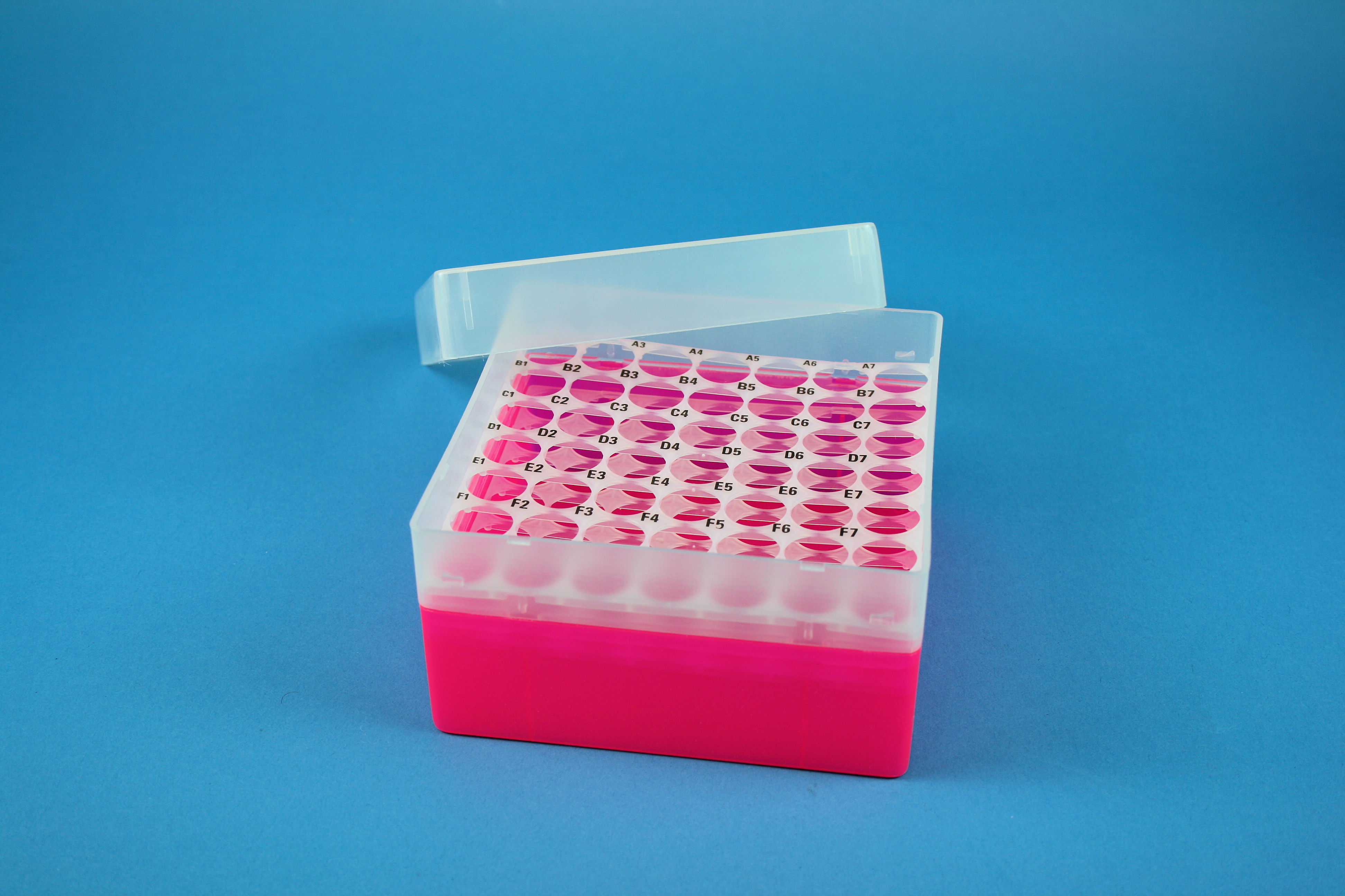 EPPi Box 80, 7x7, n-pink, 80mm, fast, PP, 16,5mm