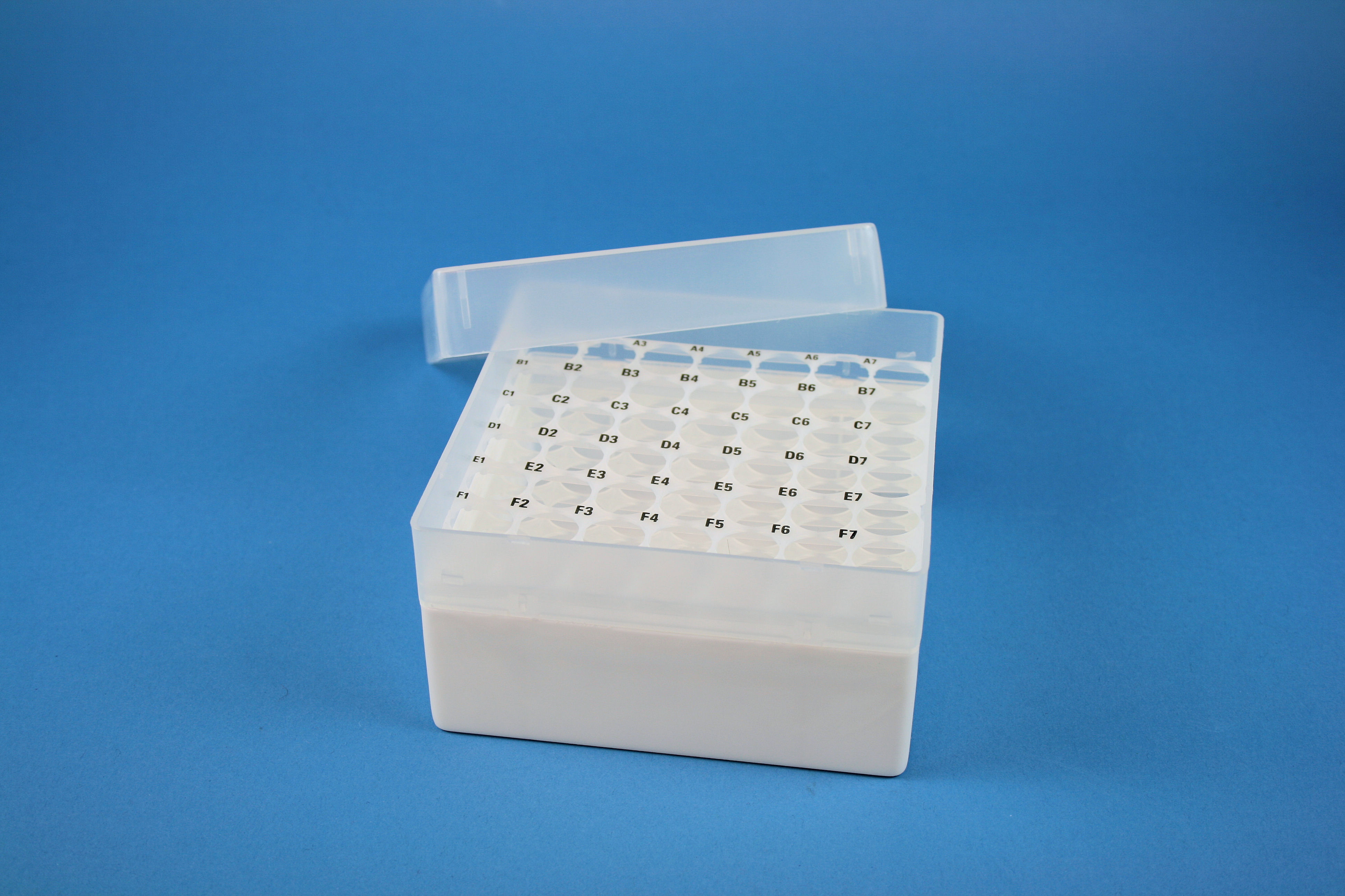 EPPi Box 80, 7x7, hvid, 80mm, fast, PP, 16,5mm