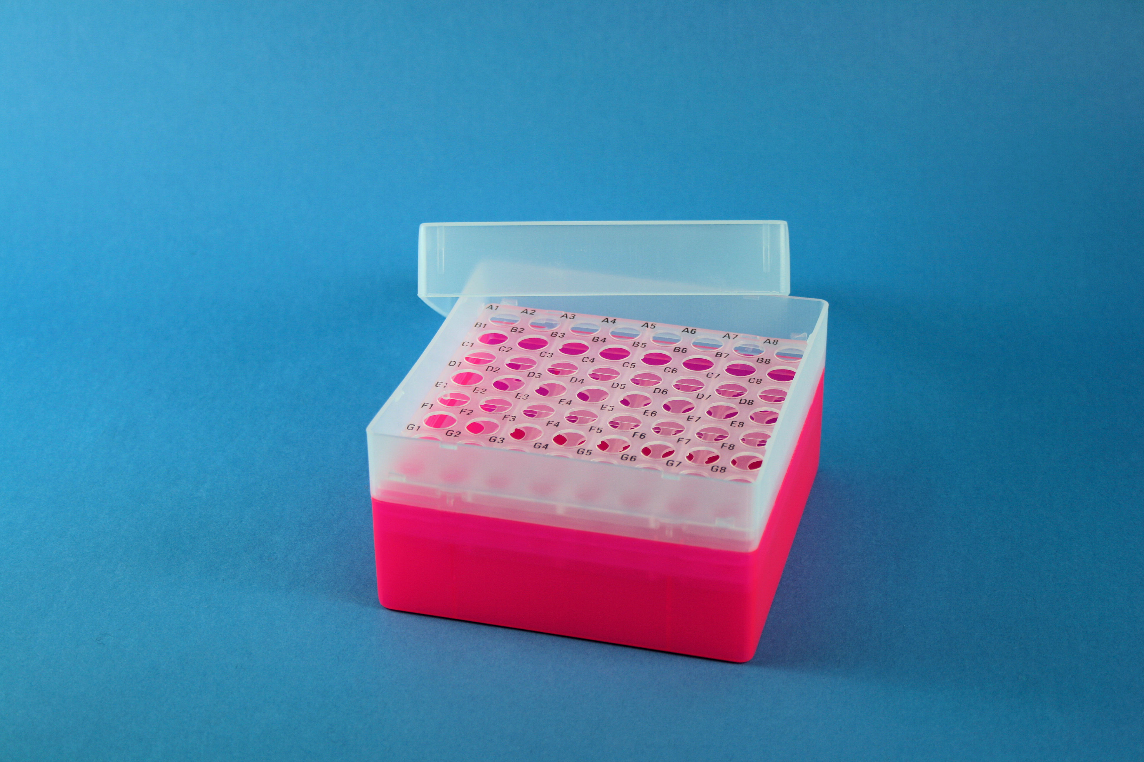 EPPi Box 80, 8x8, n-pink, 80mm, fast, PP, 11mm