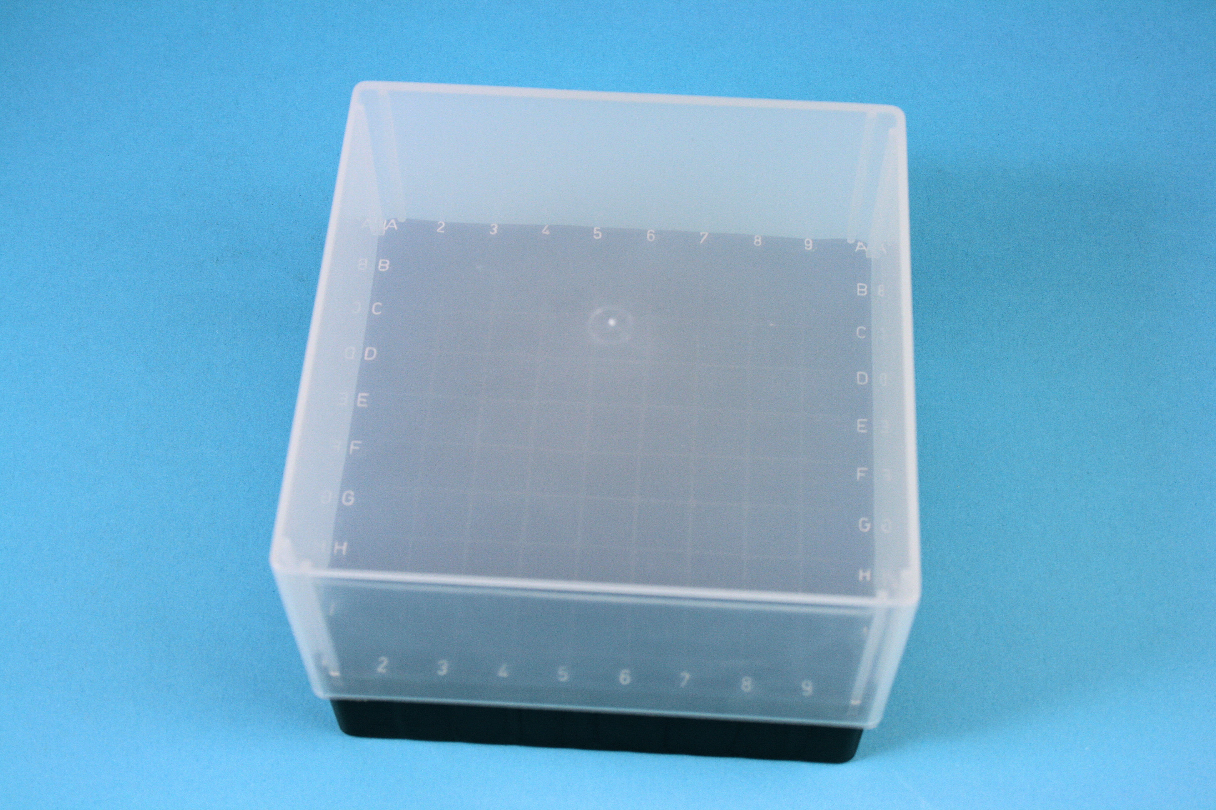 EPPi Box 95, 9x9, sort, 95mm, fast, PP, 12,5mm, ID