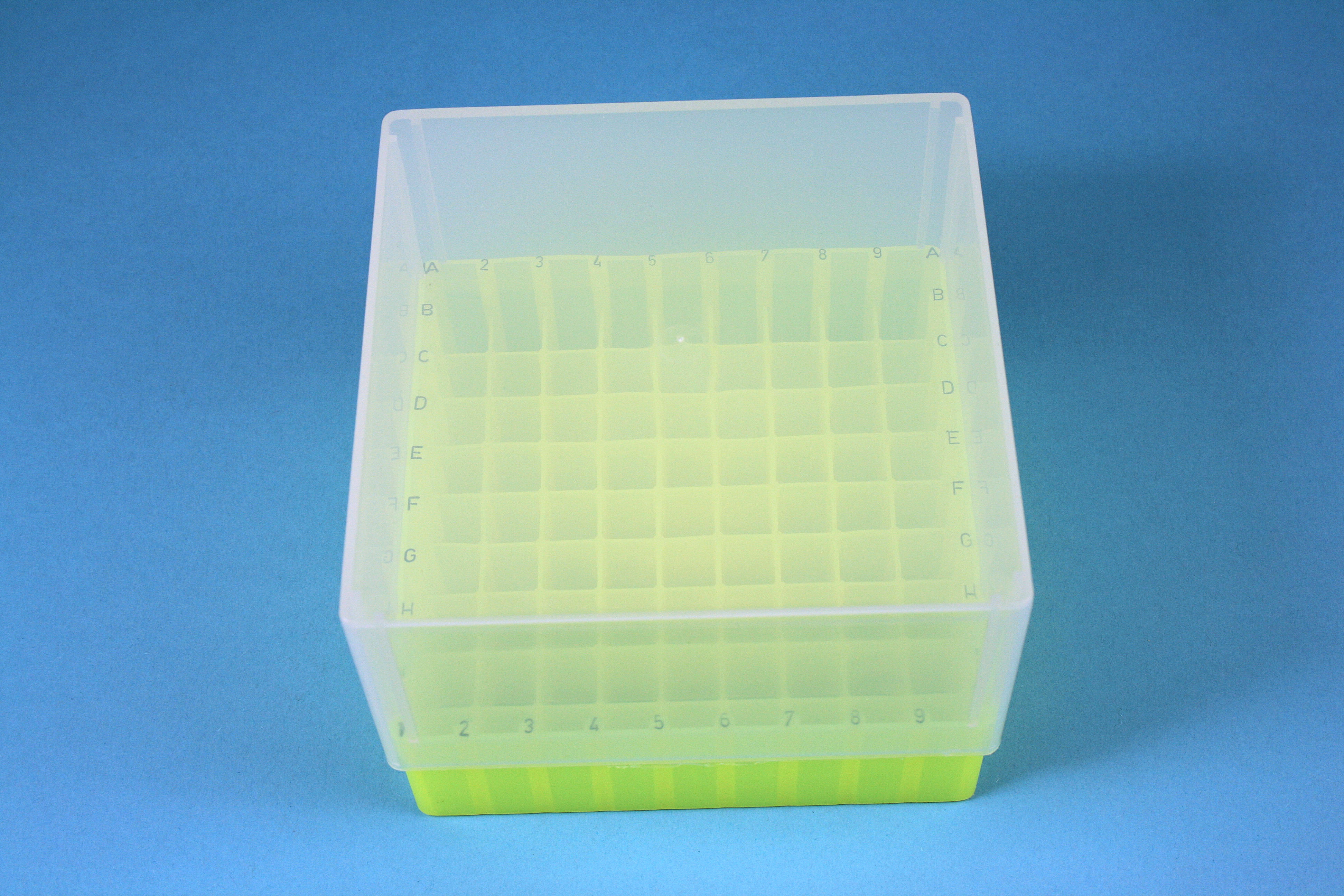 EPPi Box 95, 9x9, n-gul, 95mm, fast, PP, 12,5mm, I