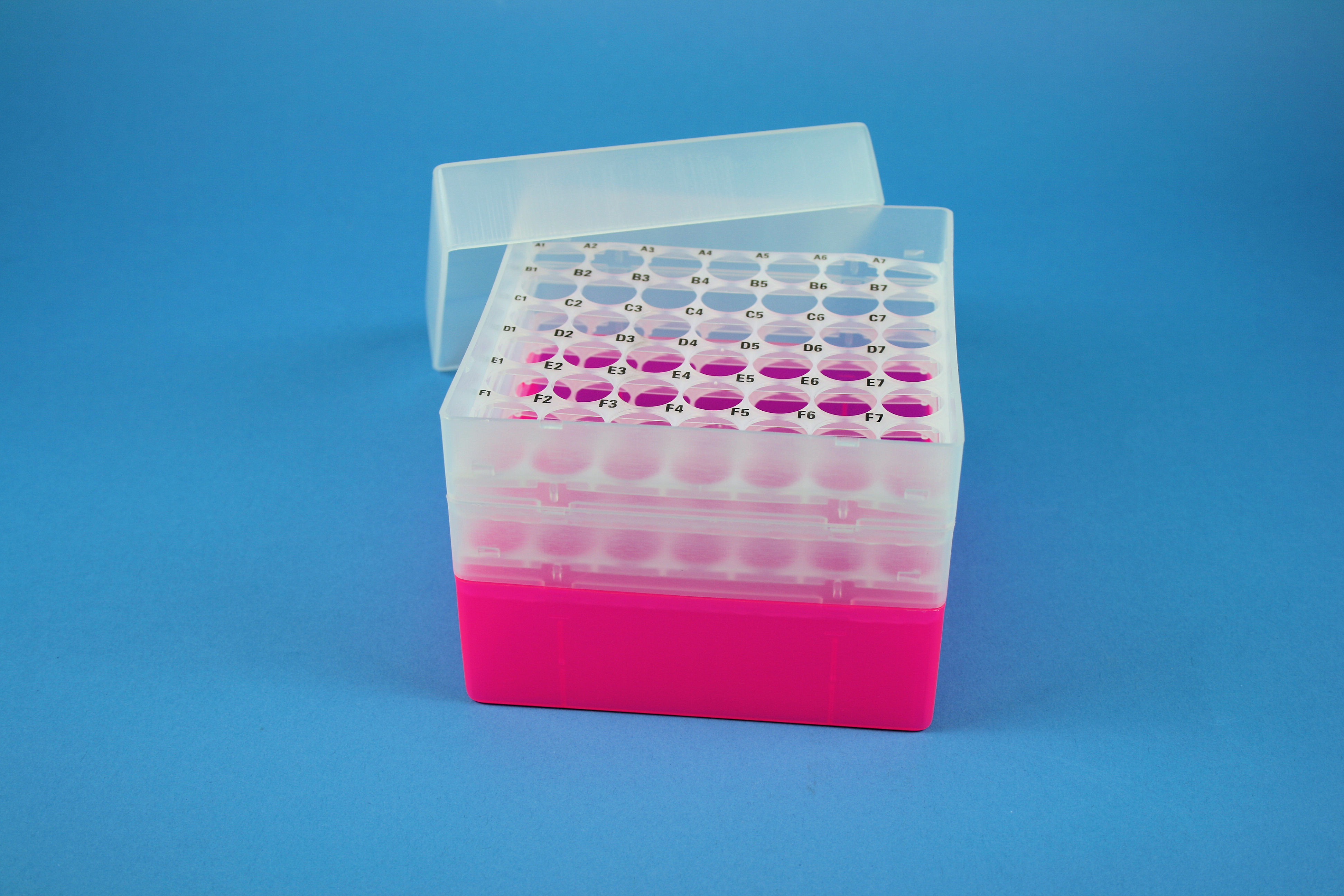 EPPi Box 96, 7x7, n-pink, 96-106mm, var., PP, 16,5